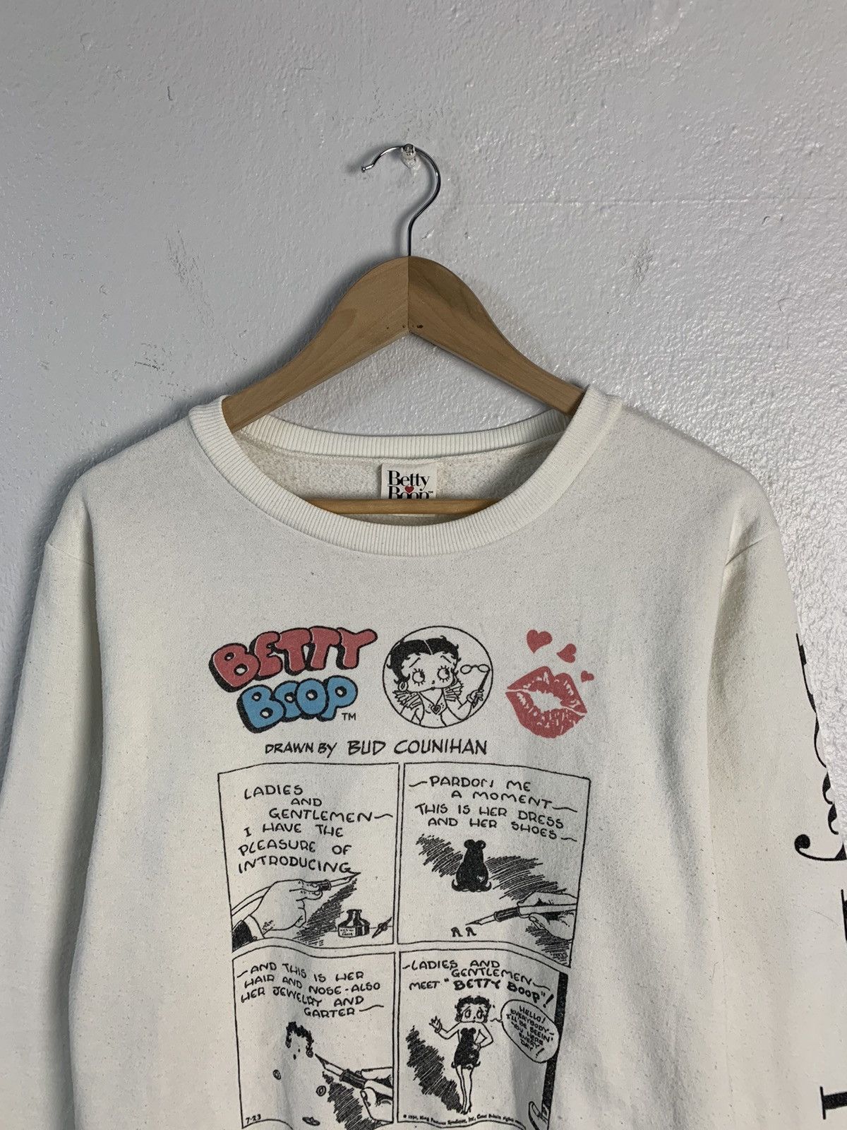 Japanese Brand Vintage 19xx Betty Boop Women Sweatshirt Size L / US 10 / IT 46 - 4 Thumbnail