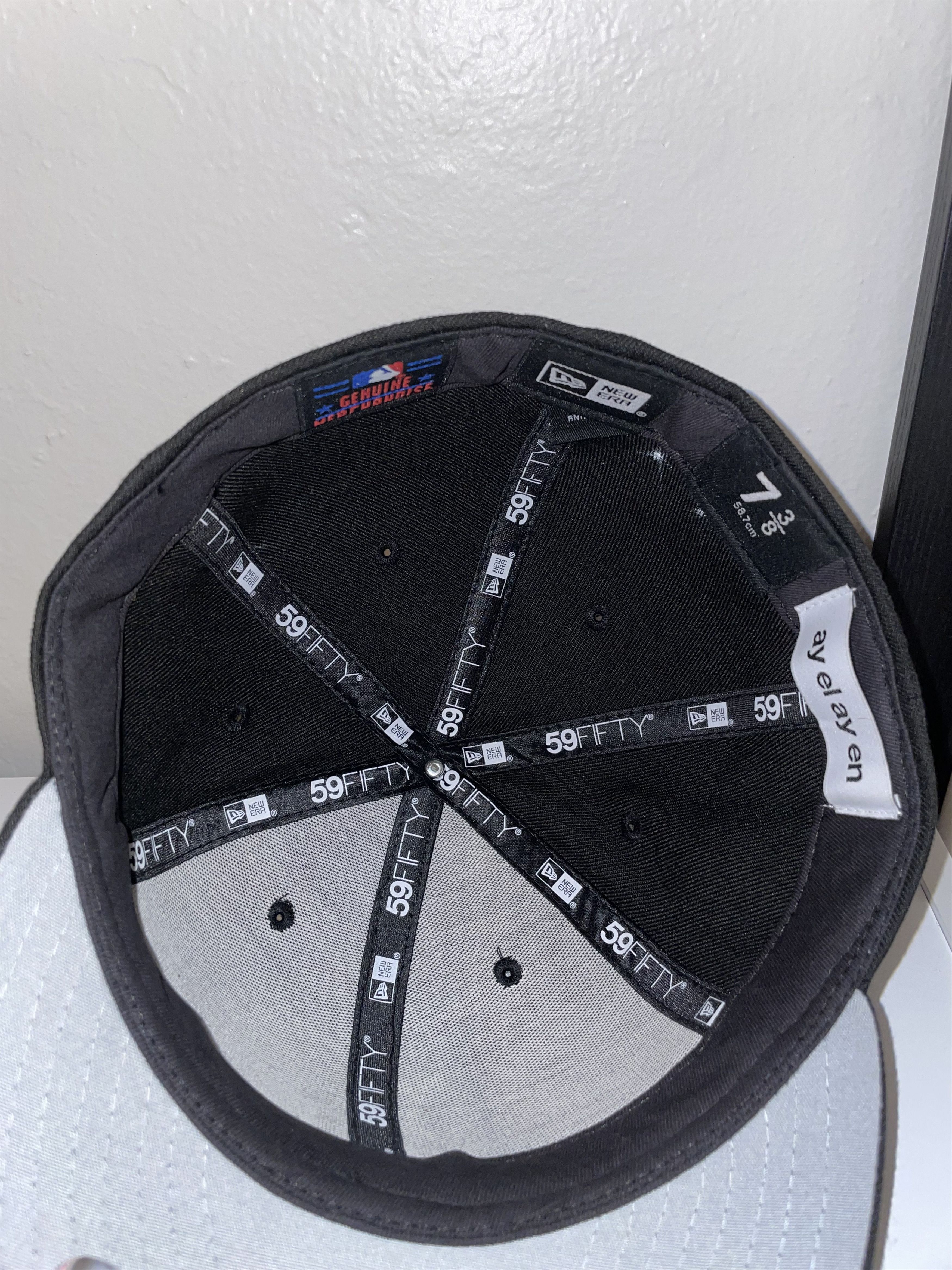 ay el ay en OG Ayelayen LA Dodgers Airbrush New Era Fitted 7