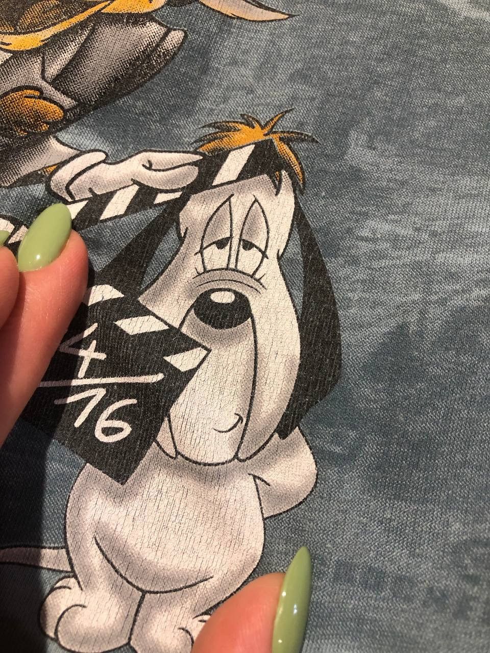 Vintage Vintage Droopy Movie Star T-Shirt 1999 Size US L / EU 52-54 / 3 - 9 Thumbnail