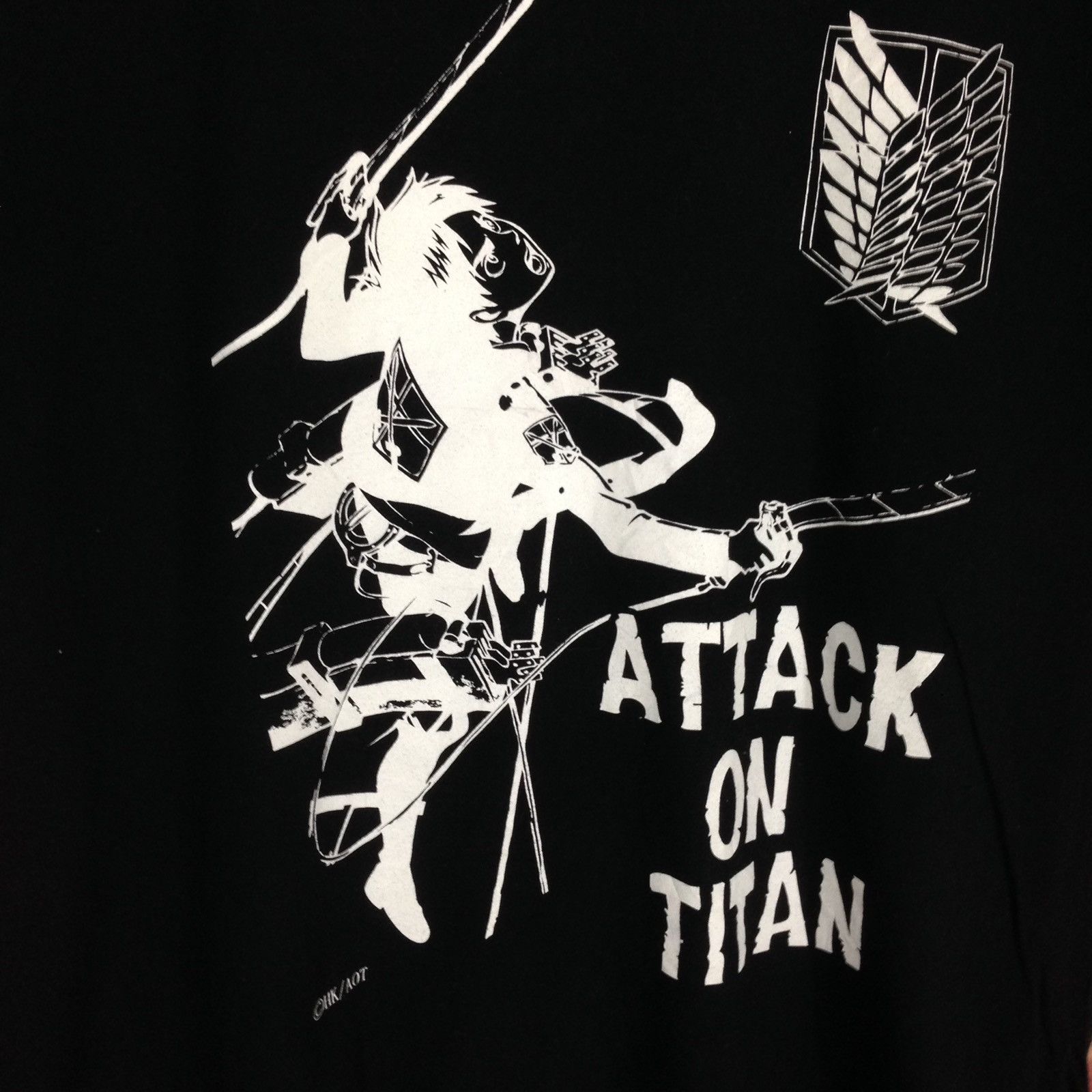 Cartoon Network × Vintage Vintage Cartoon Movie Attack On Titan T-shirt Anime Size US L / EU 52-54 / 3 - 3 Thumbnail