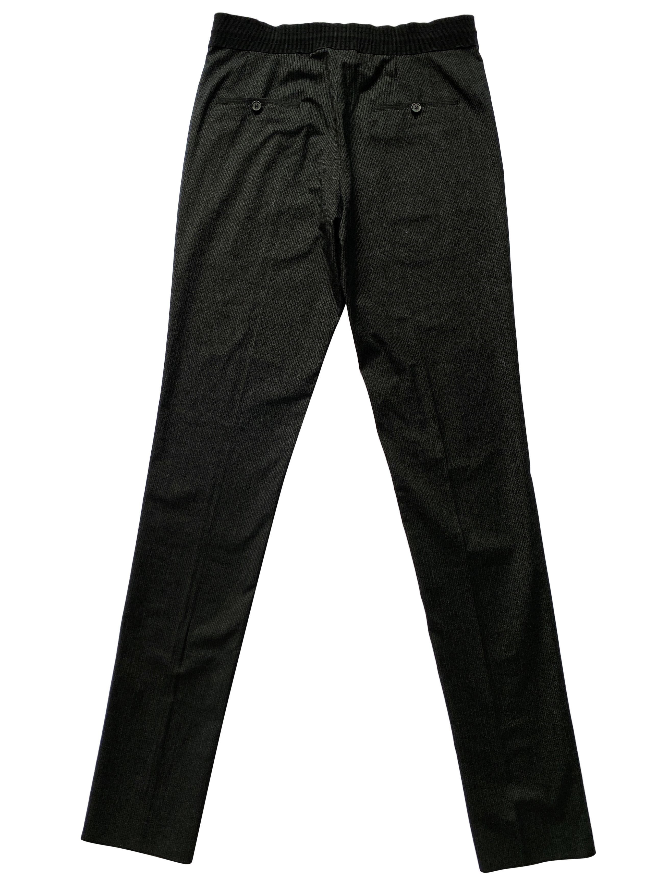 Balenciaga ⚡️QUICK SALE⚡️SAMPLE Balenciaga Charcoal Stripes Trousers Size US 31 - 2 Thumbnail
