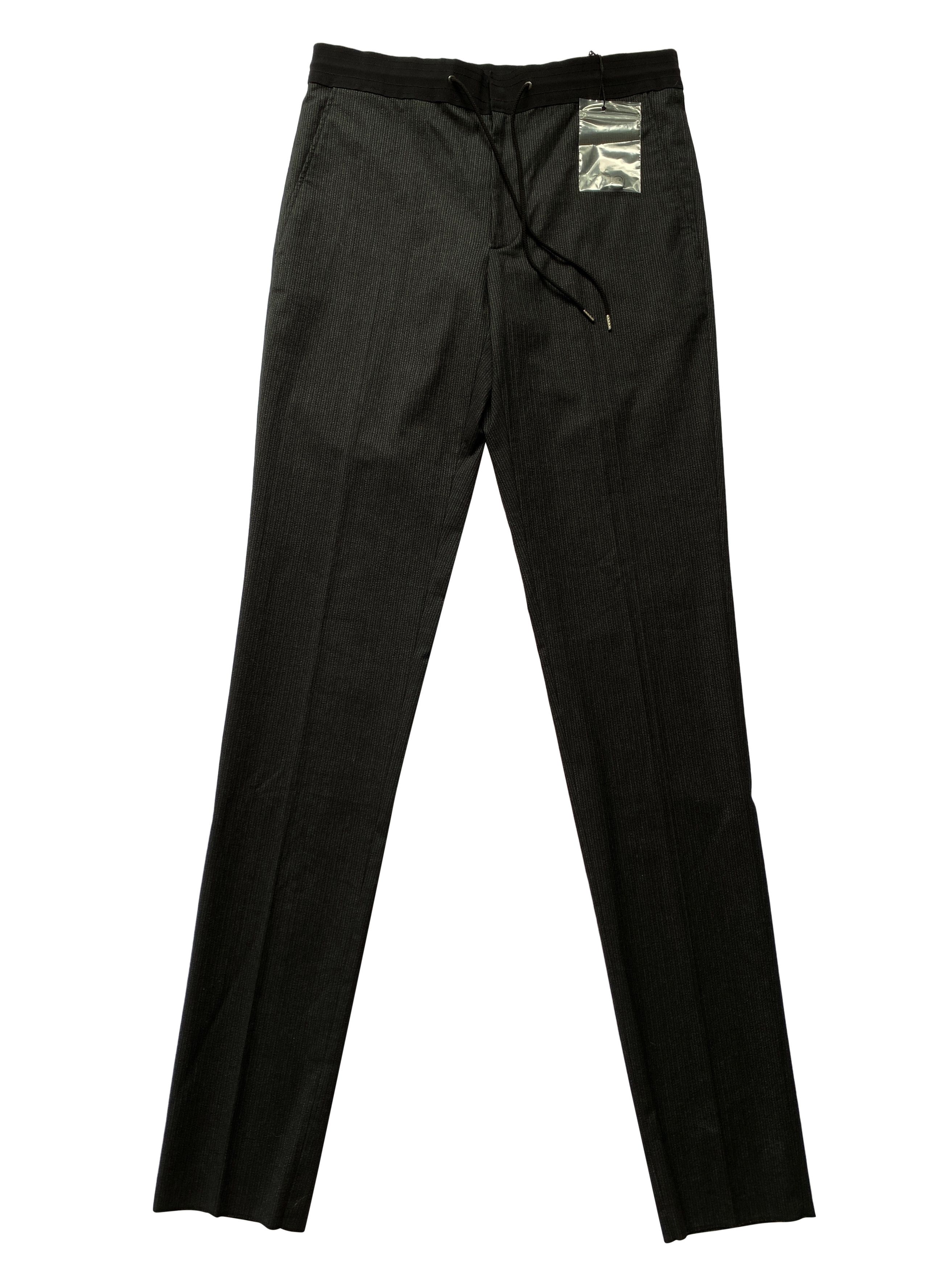 Balenciaga ⚡️QUICK SALE⚡️SAMPLE Balenciaga Charcoal Stripes Trousers Size US 31 - 1 Thumbnail