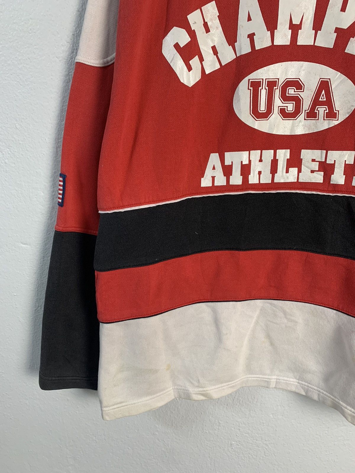 Champion Vintage Champion USA Athletic Sweater Size US L / EU 52-54 / 3 - 3 Thumbnail