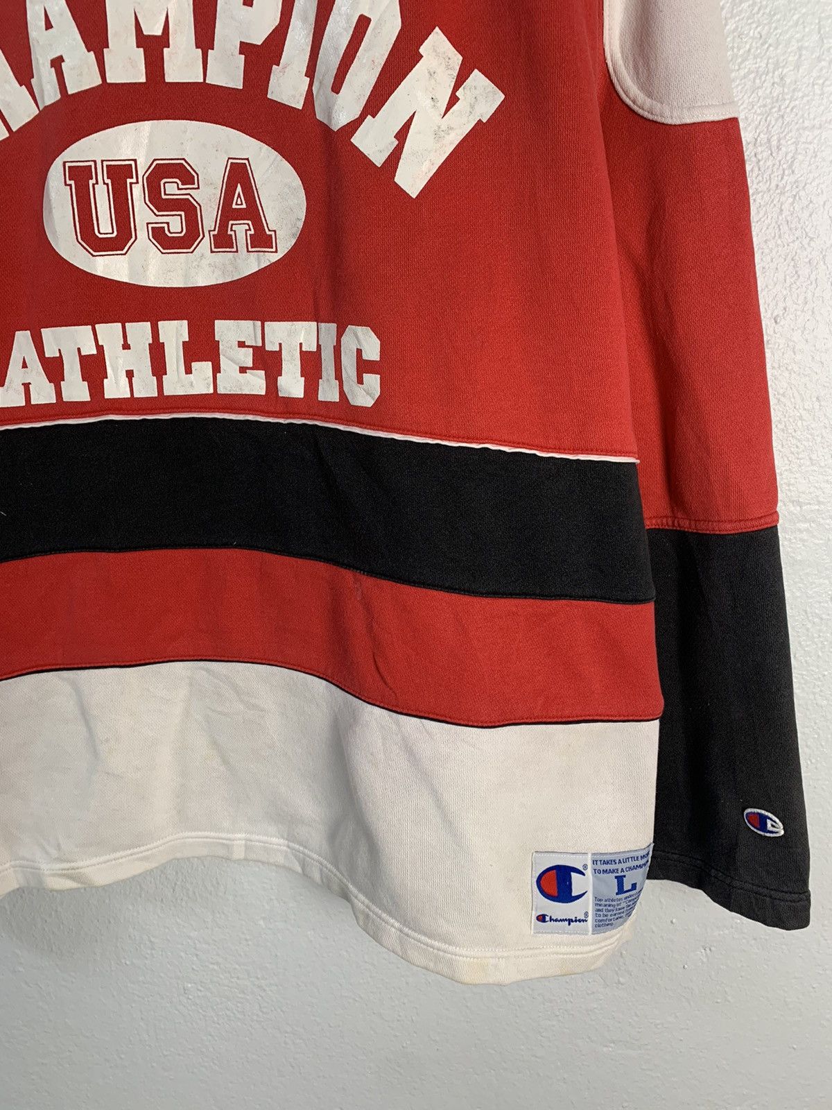 Champion Vintage Champion USA Athletic Sweater Size US L / EU 52-54 / 3 - 2 Thumbnail