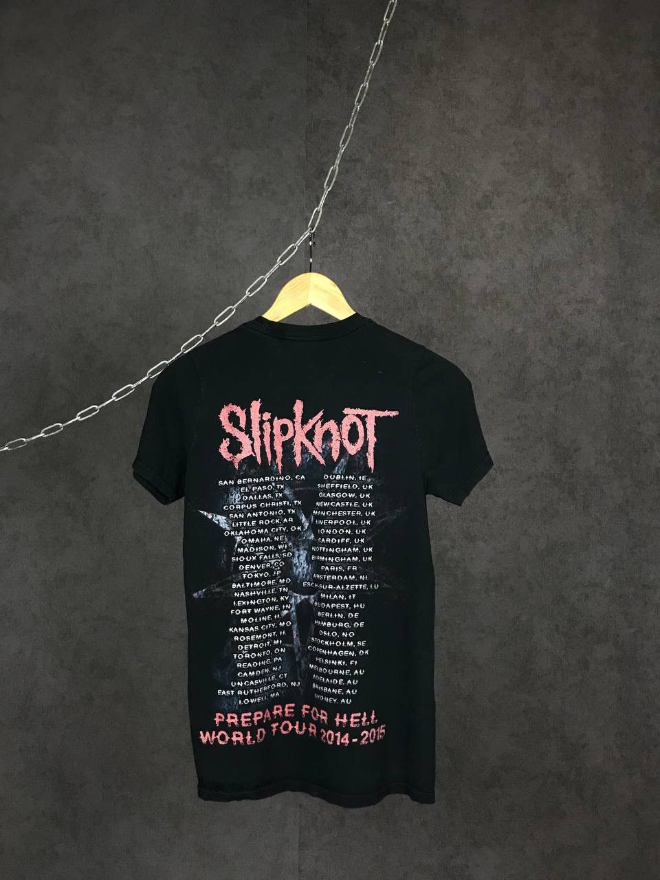 Band Tees Slipknot vintage rock band tour overprinted tee Size US XXS / EU 40 - 4 Thumbnail