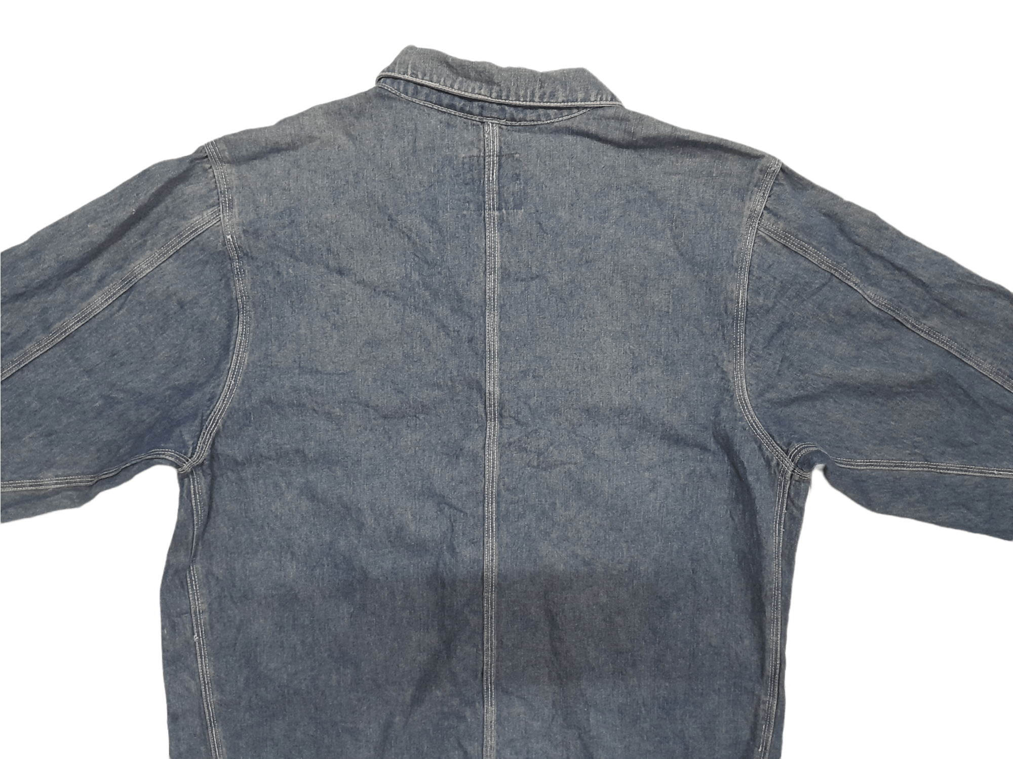 Japanese Brand OnnTag Special Issue Denim Jacket Chore (E292) Size US M / EU 48-50 / 2 - 7 Thumbnail