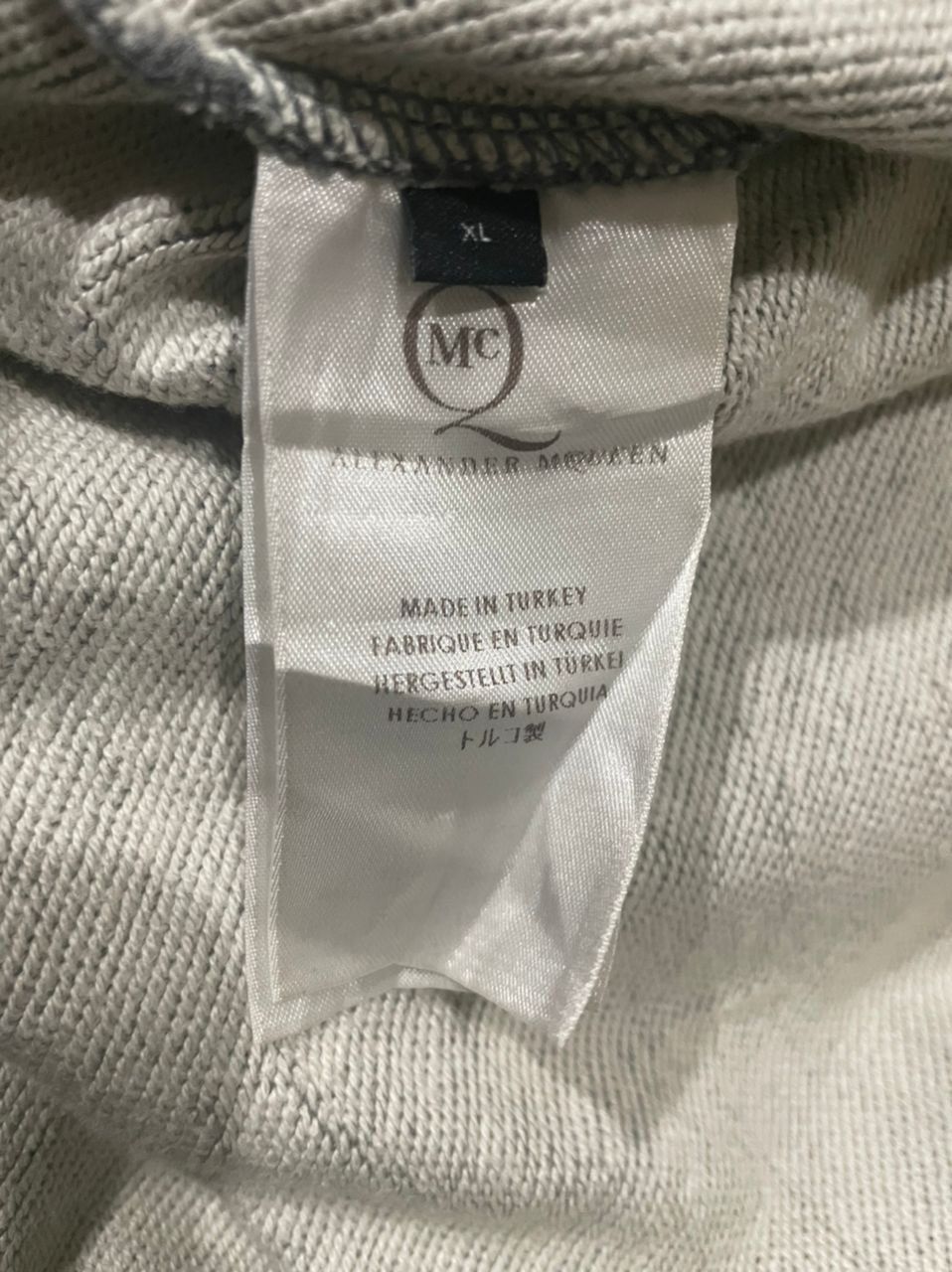 Alexander McQueen MCQ Alexander Mcqueen Iconic Fashion Statement Hoodie Size US XL / EU 56 / 4 - 9 Thumbnail