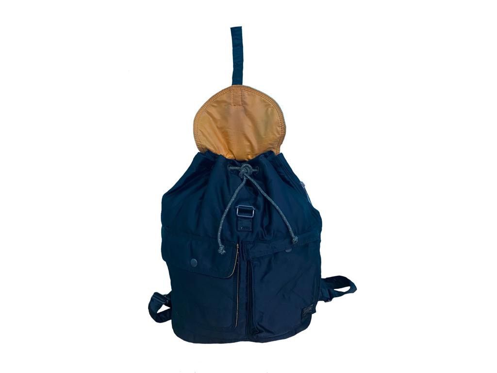 Head Porter Yoshida Head Porter Black Nylon Rucksack Tanker Bagpack Size ONE SIZE - 4 Thumbnail