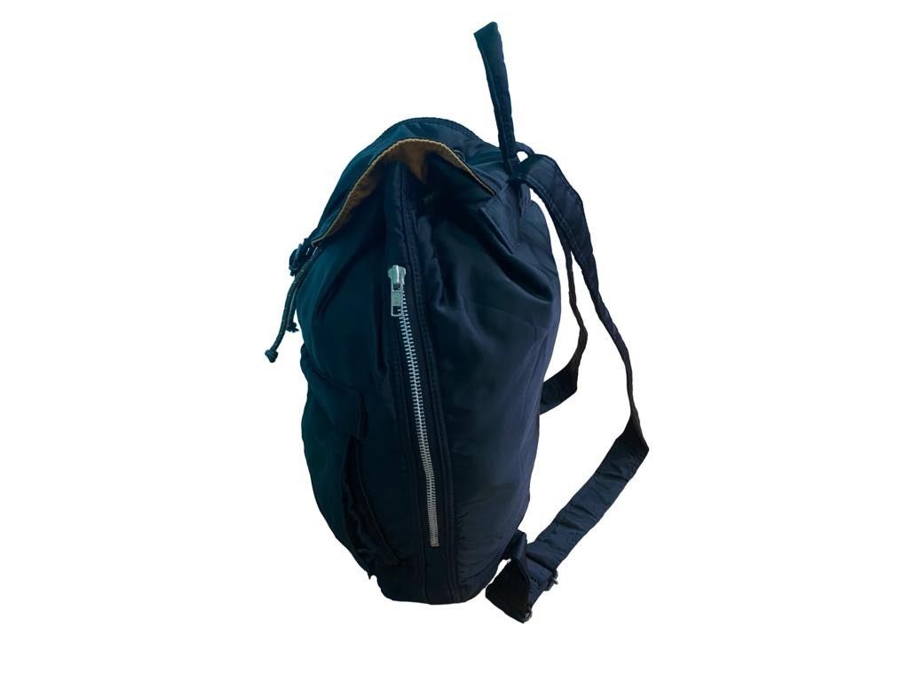 Head Porter Yoshida Head Porter Black Nylon Rucksack Tanker Bagpack Size ONE SIZE - 7 Thumbnail