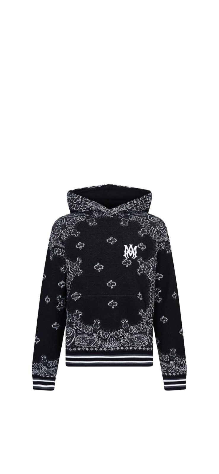 Amiri Bandana Pattern Hoodie