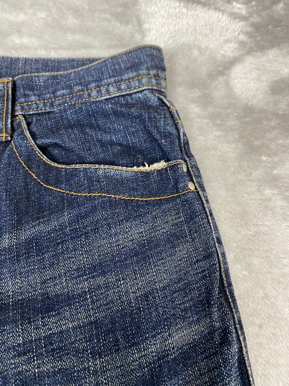 Beauty Beast Japanese Brand Inspired By Visvim Patchwork Jeans. S086 Size US 32 / EU 48 - 11 Thumbnail
