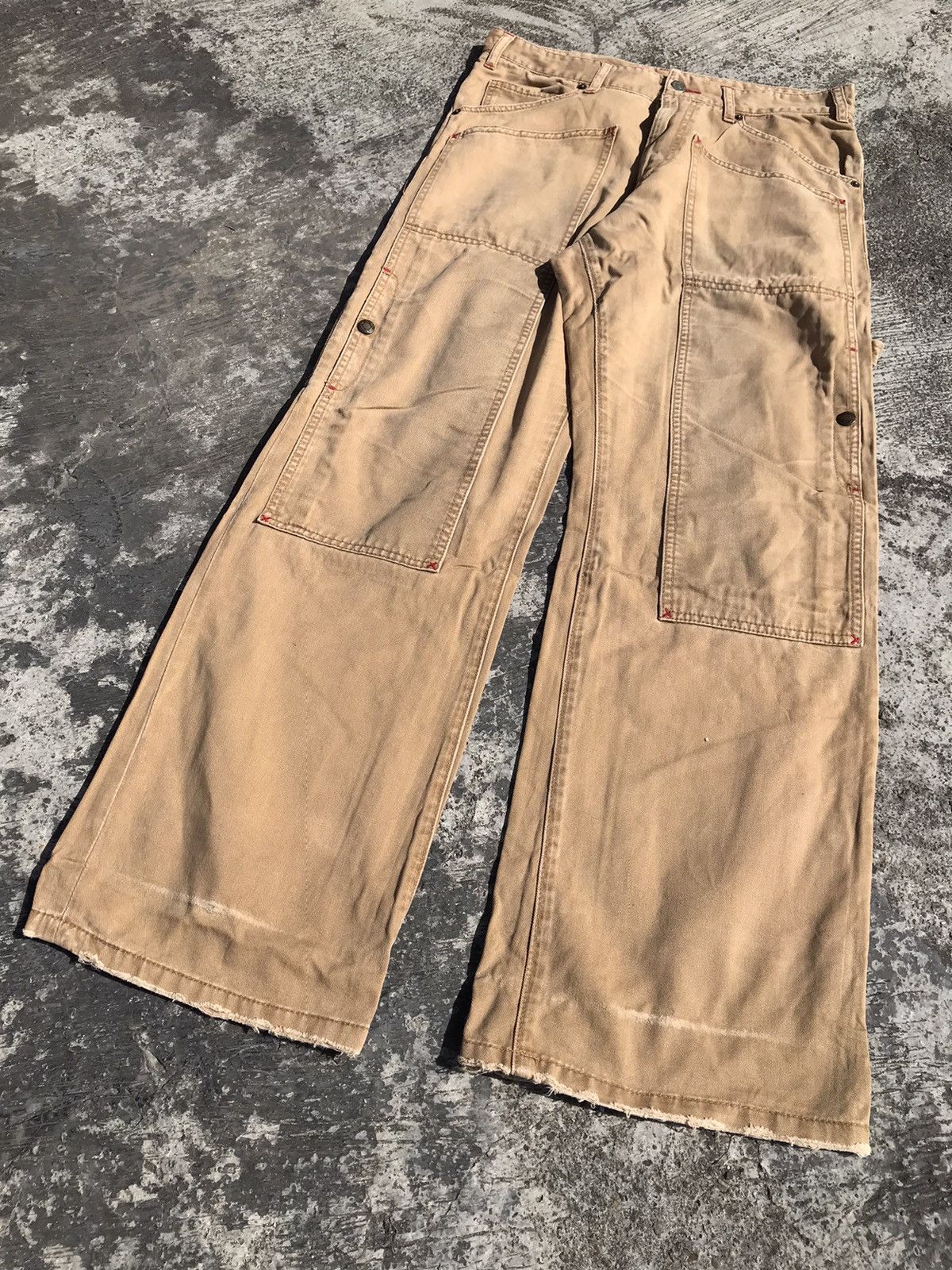 Designer × Japanese Brand × PPFM PPFM Double Knee Pants Size US 31 - 2 Thumbnail
