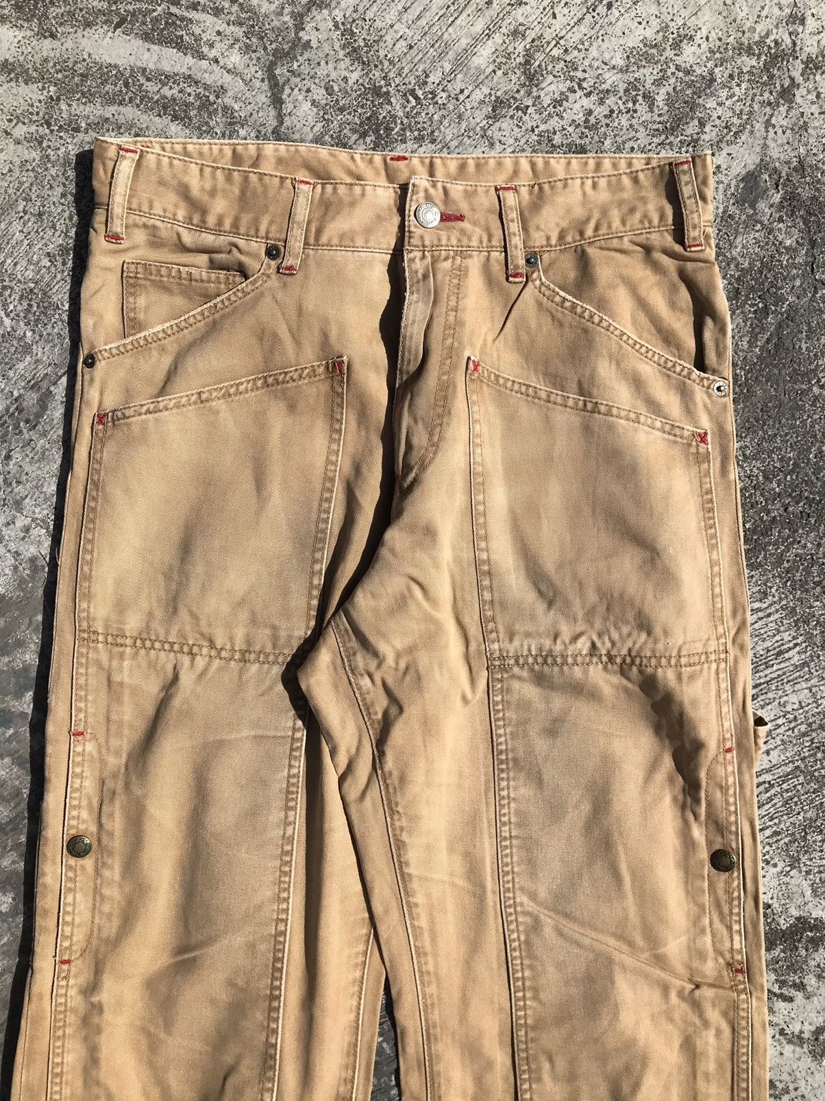 Designer × Japanese Brand × PPFM PPFM Double Knee Pants Size US 31 - 3 Thumbnail