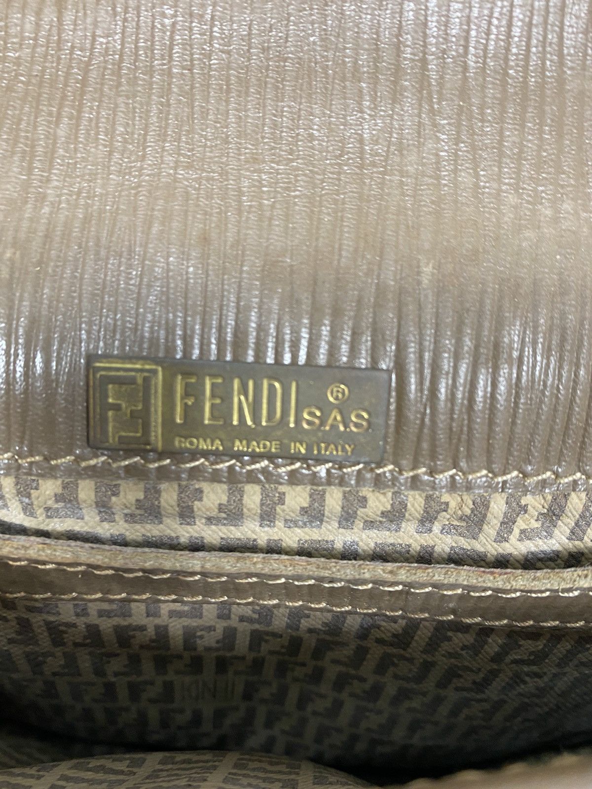 Fendi Vintage Fendi Monogram Sholder Bag Size ONE SIZE - 8 Thumbnail