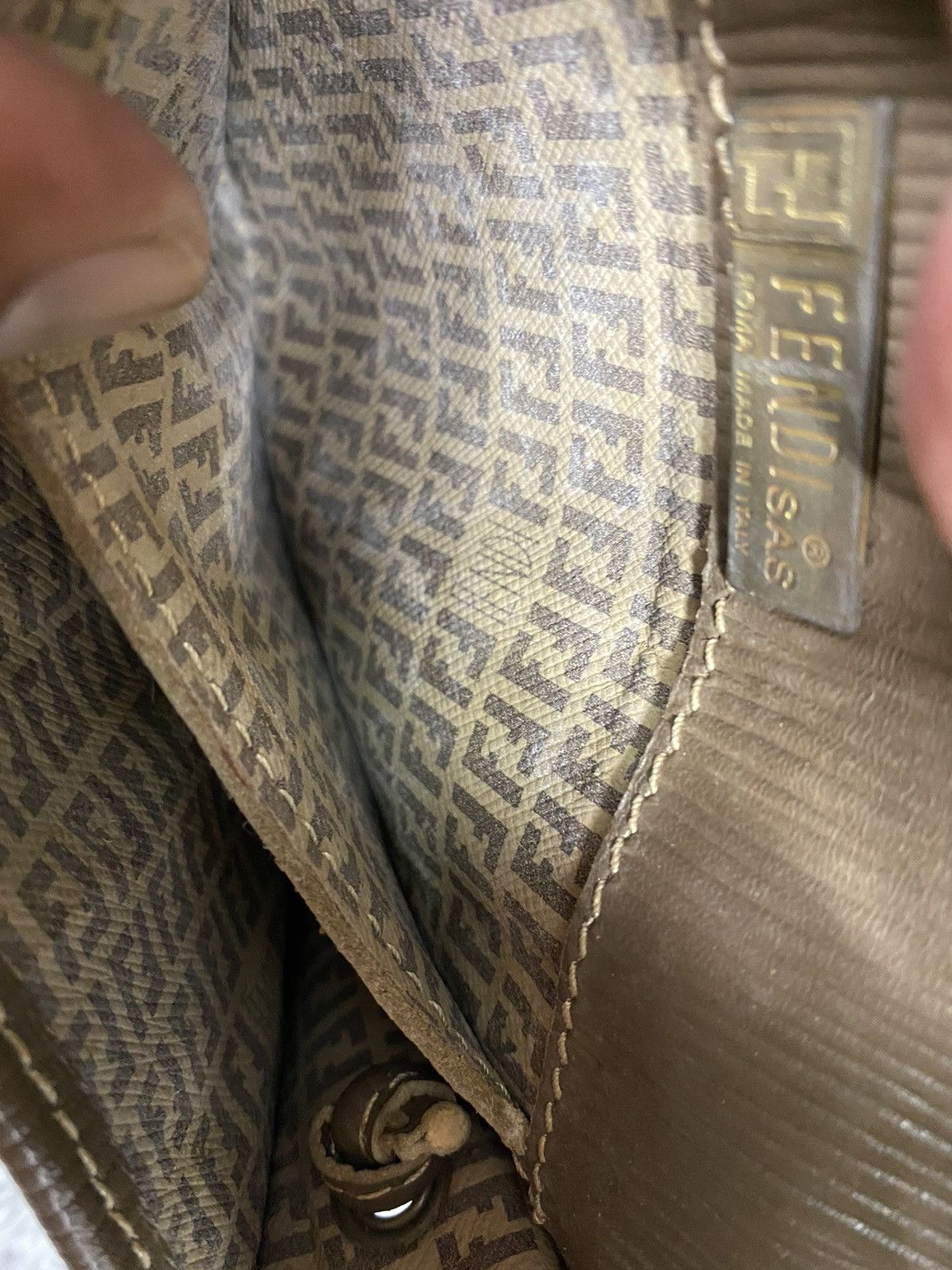 Fendi Vintage Fendi Monogram Sholder Bag Size ONE SIZE - 10 Thumbnail
