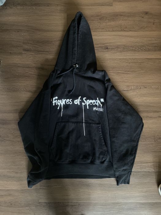 Shop Off-White OFF-WHITE Virgil Abloh ICA Grim Reaper Hoodie by