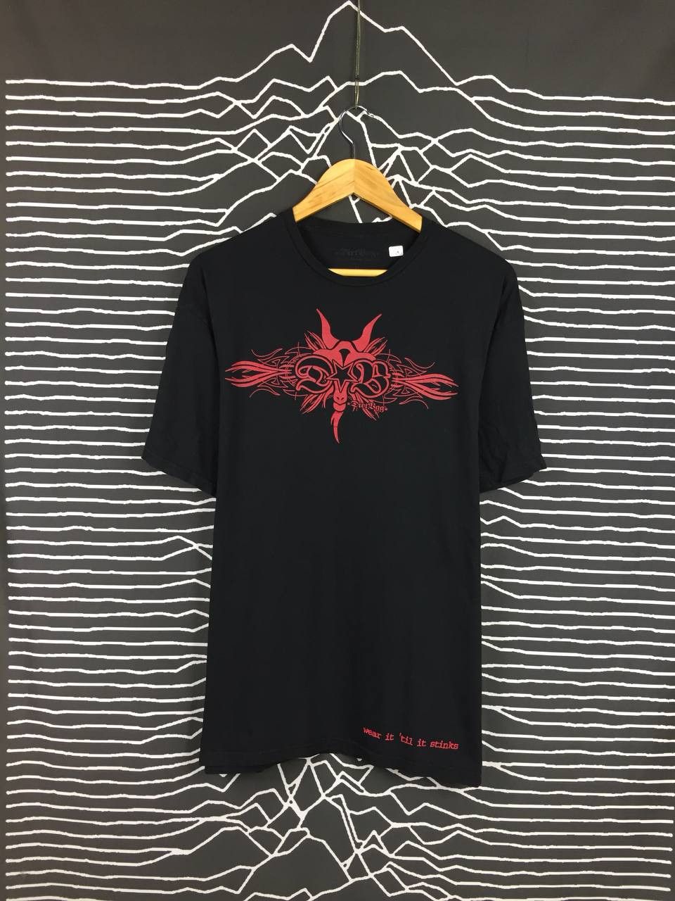 Vintage Dirt Bag USA Punk Rock Lifestyle Clothing Tee Size US XL / EU 56 / 4 - 2 Thumbnail