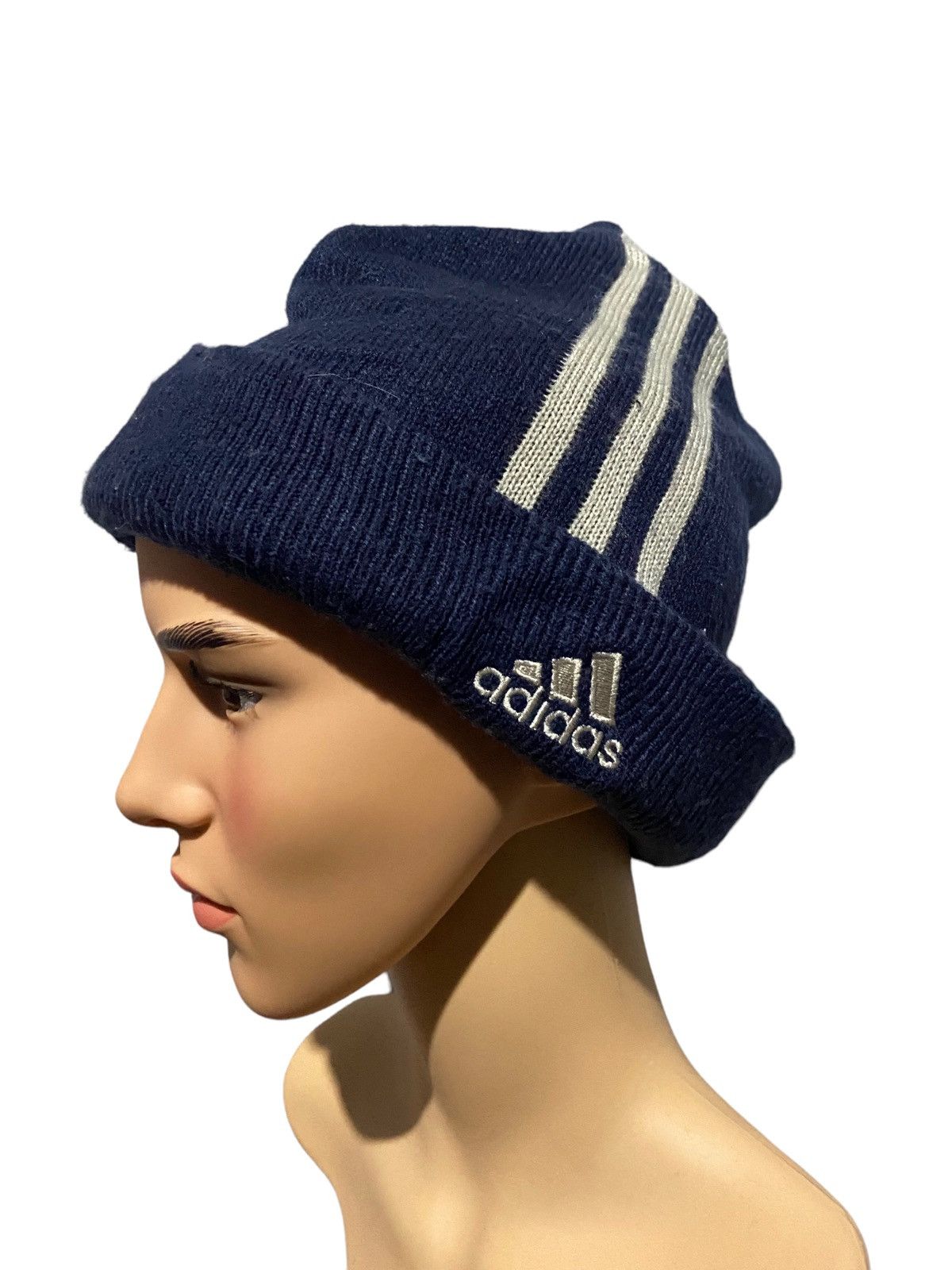 Adidas 🔥SALE🔥ADIDAS NICE DESIGN KNITTED BEANIE Size ONE SIZE - 1 Thumbnail