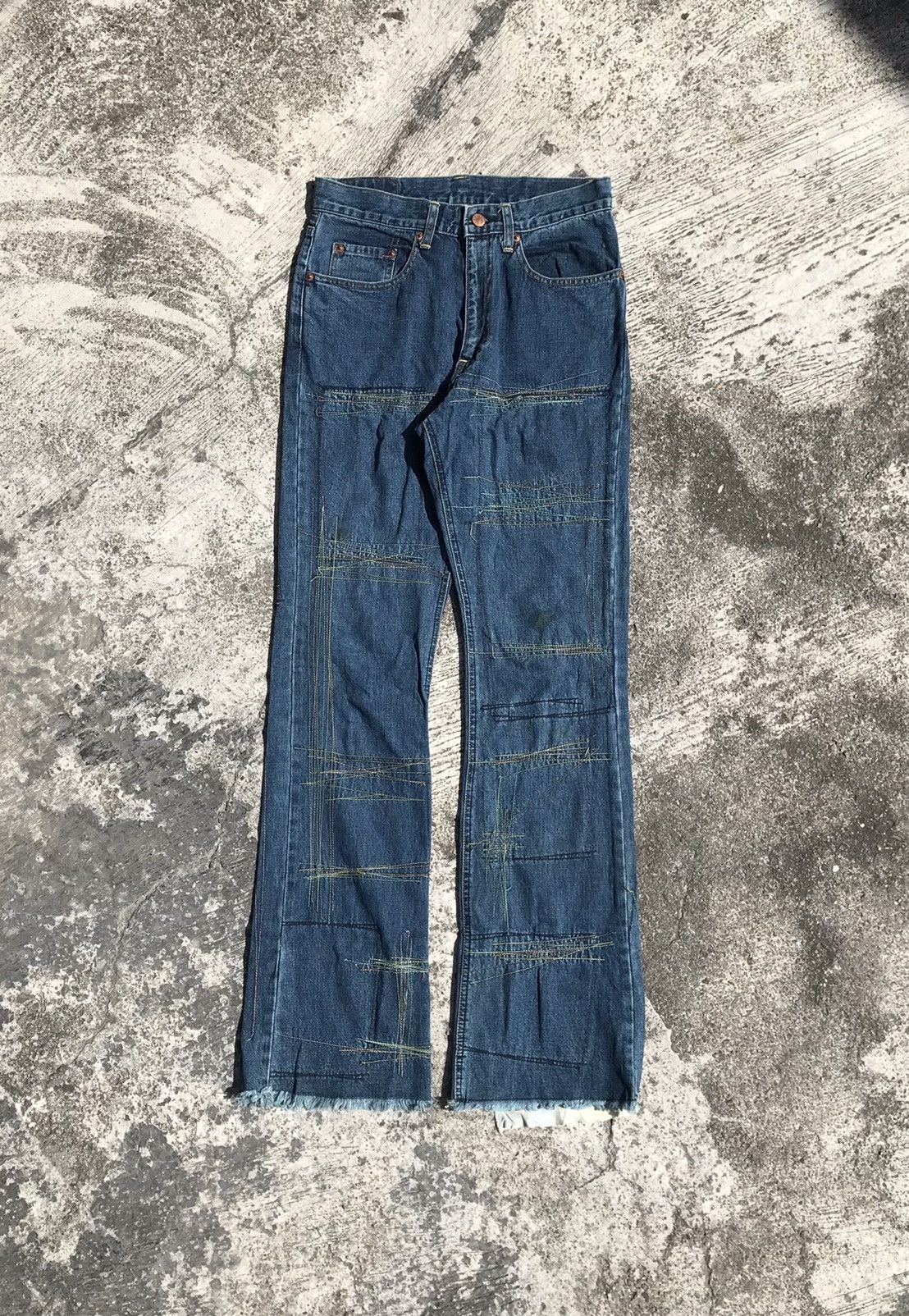 Vintage Hysteric Glamour Distressed Jeans