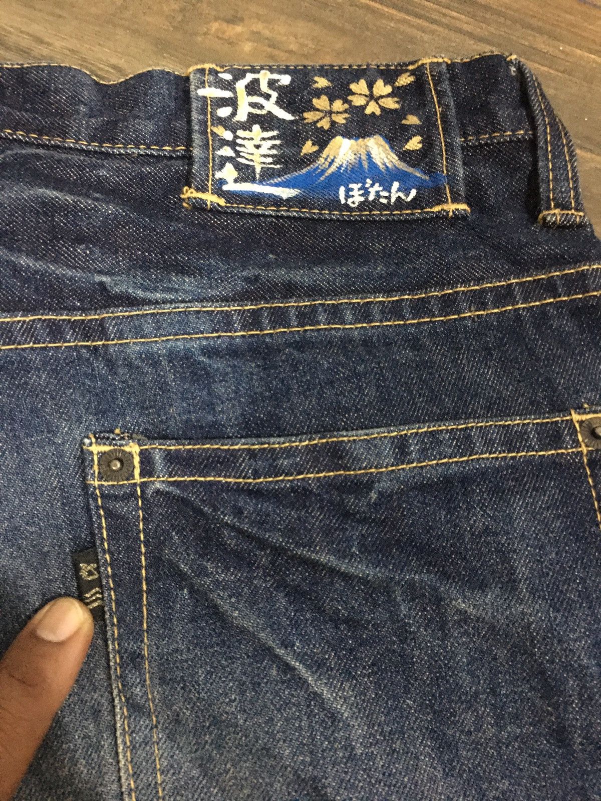 🔥🔥Naminori Tatsujin Hand Made Art Jeans