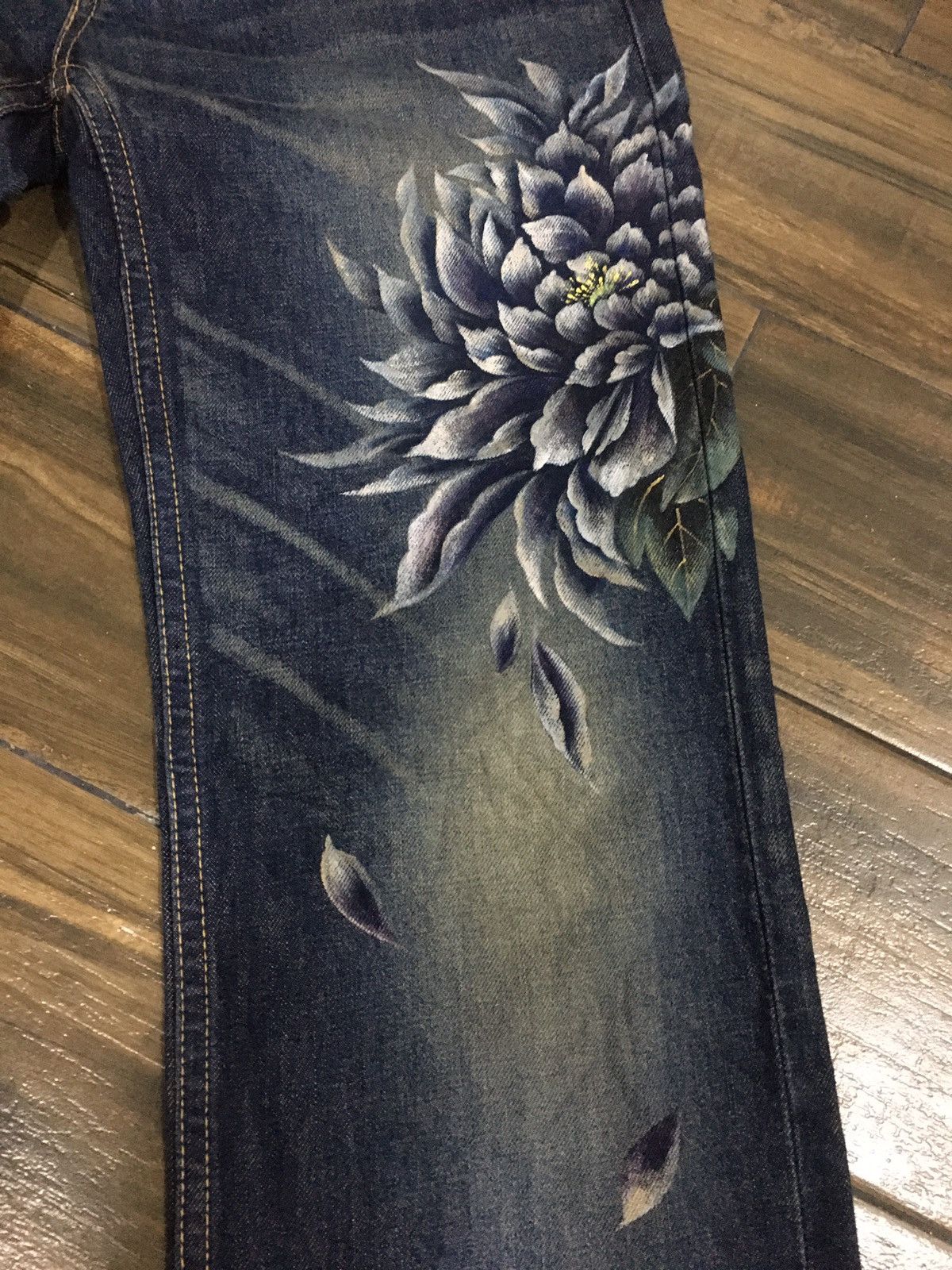 🔥🔥Naminori Tatsujin Hand Made Art Jeans