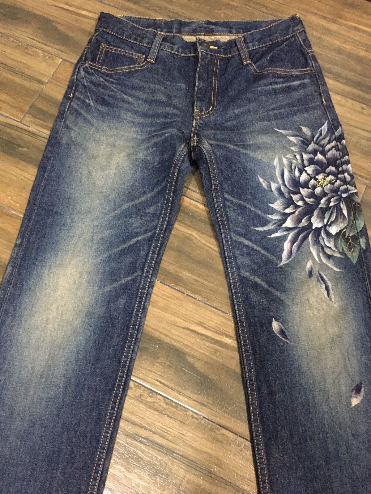 🔥🔥Naminori Tatsujin Hand Made Art Jeans