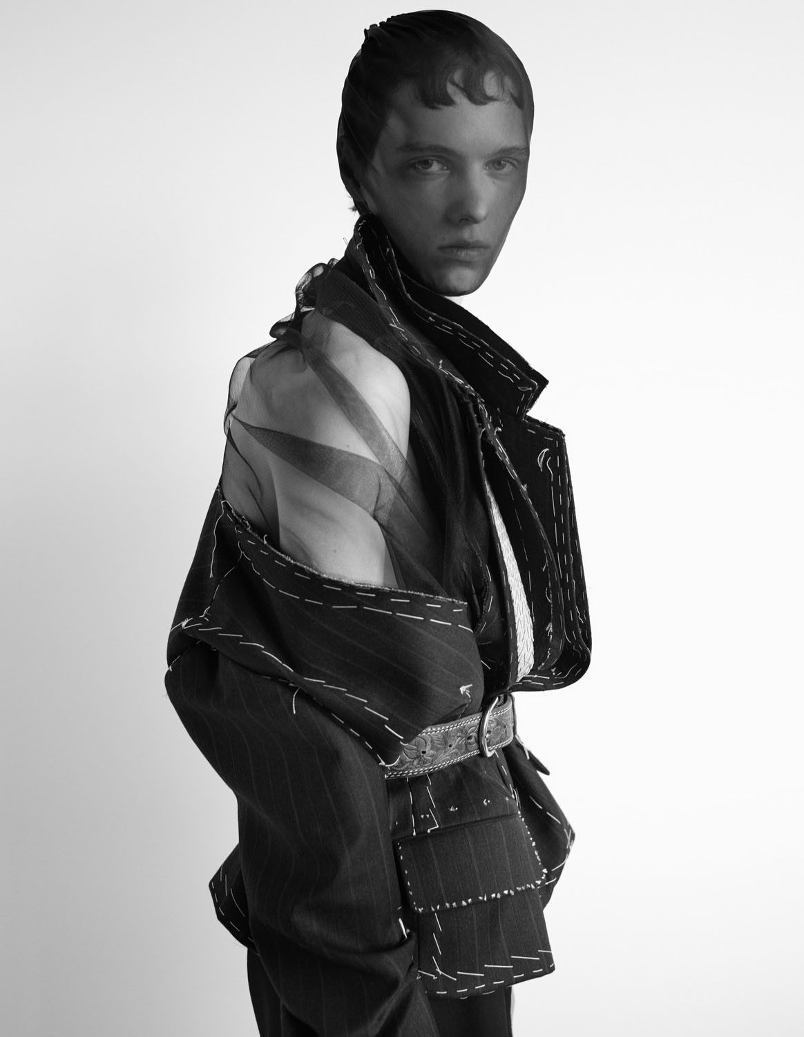 New — AW20 Tulle Detail Jacket