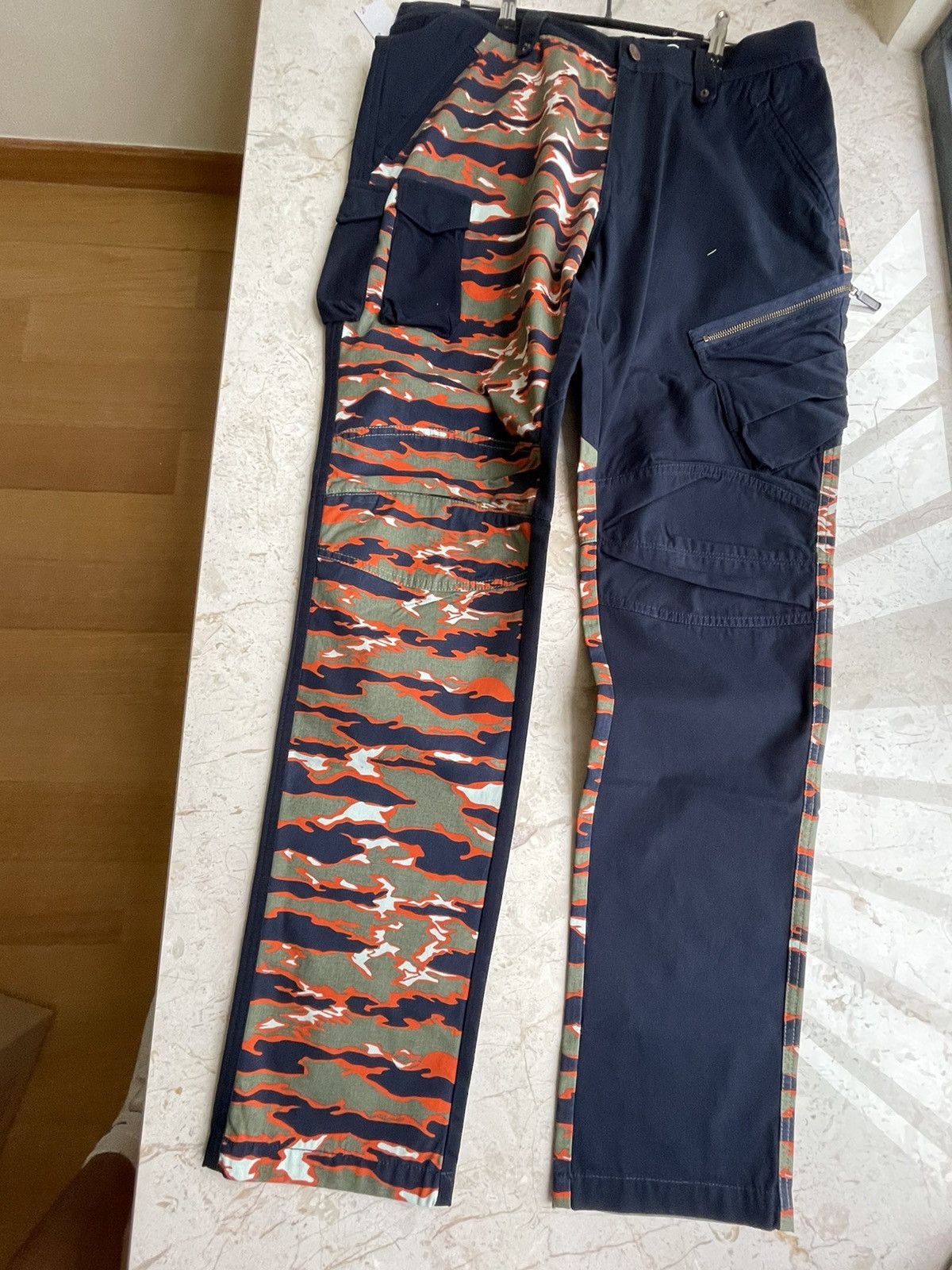 UNWORN* BBC tiger Camo cargo