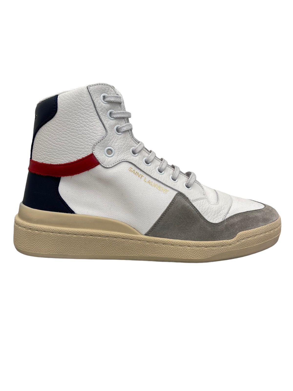 Saint Laurent SL24 Mid Top Sneakers