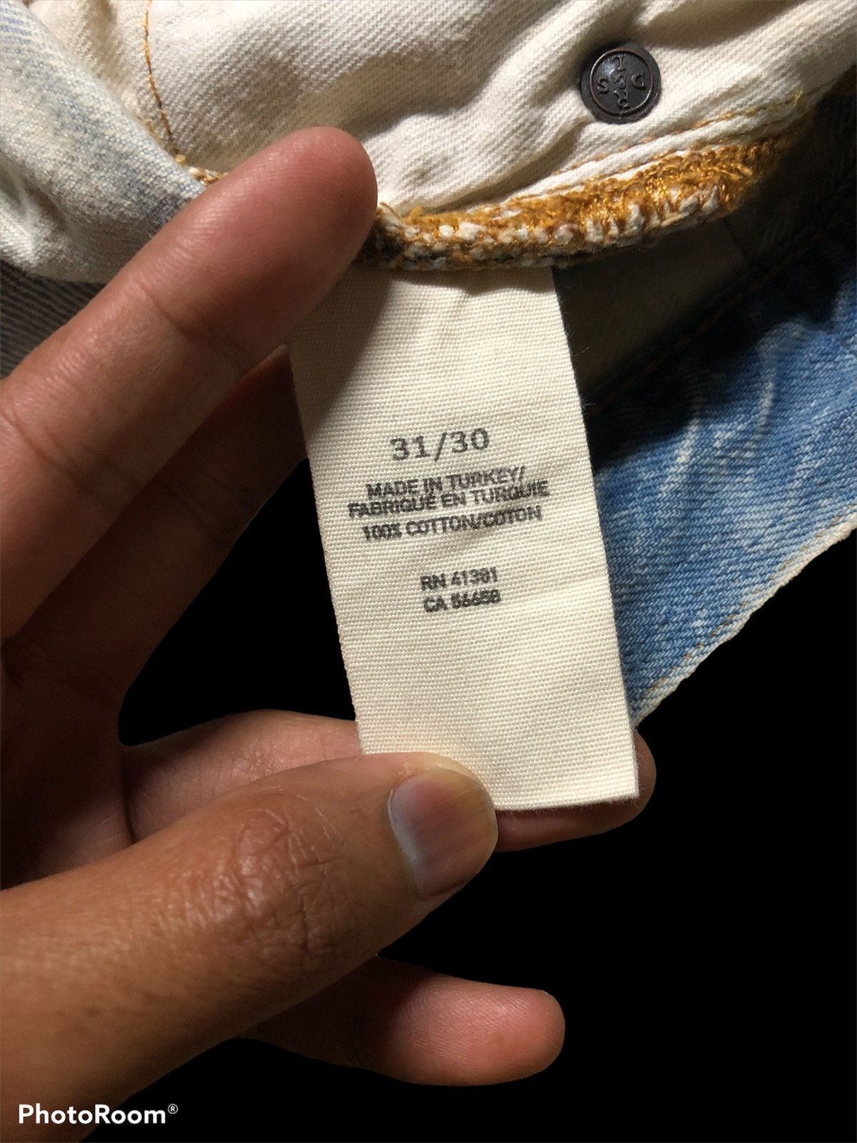 Denim & Supply Ralph Lauren BLEACHED SLIM DENIM BY DENIM&SUPPLY RALPH LAUREN Size US 32 / EU 48 - 5 Thumbnail