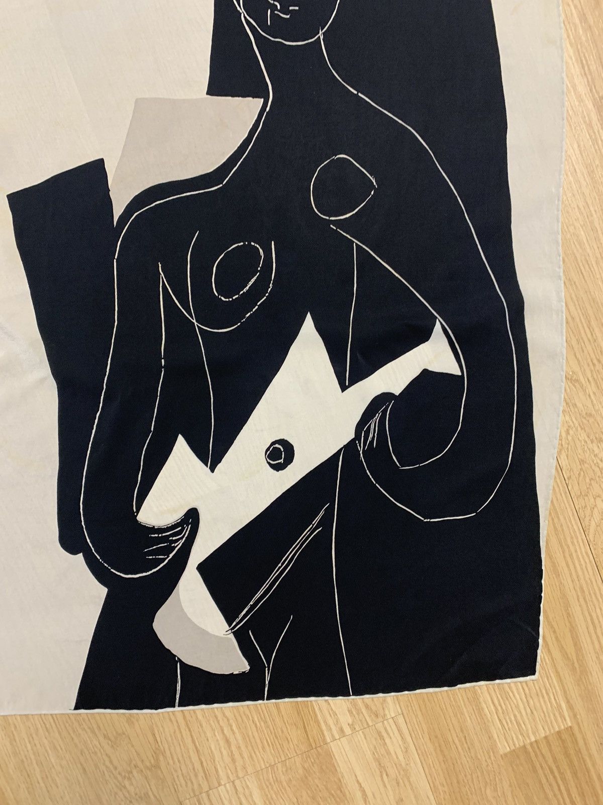 Other Picasso vintage big logo silk scarf Size ONE SIZE - 4 Thumbnail