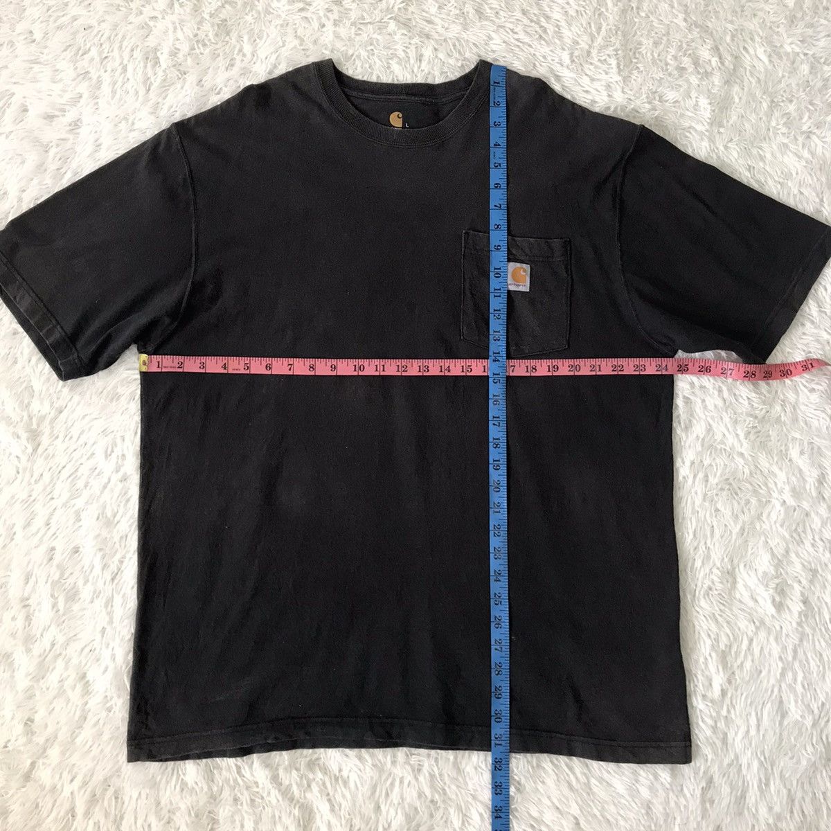 Carhartt 💥Steals💥Faded Carhartt Tee Single Pocket Size US L / EU 52-54 / 3 - 18 Thumbnail
