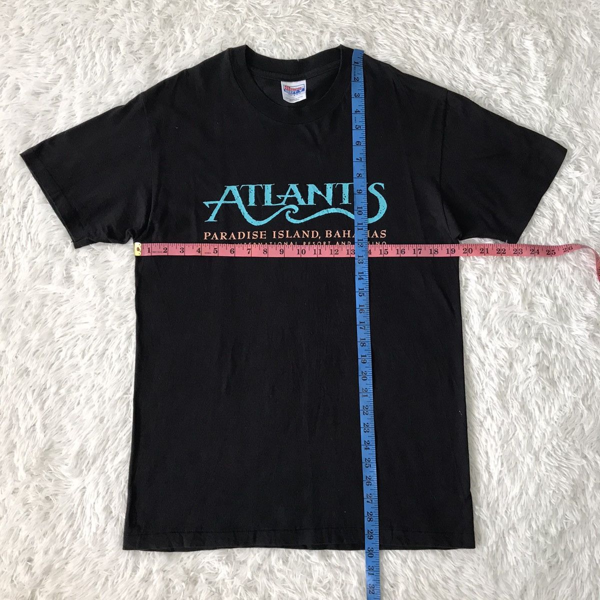 Hanes × Vintage 💥Steals💥Vtg 90s Atlantis Paradise Island Bahamas Tee Size US M / EU 48-50 / 2 - 18 Thumbnail