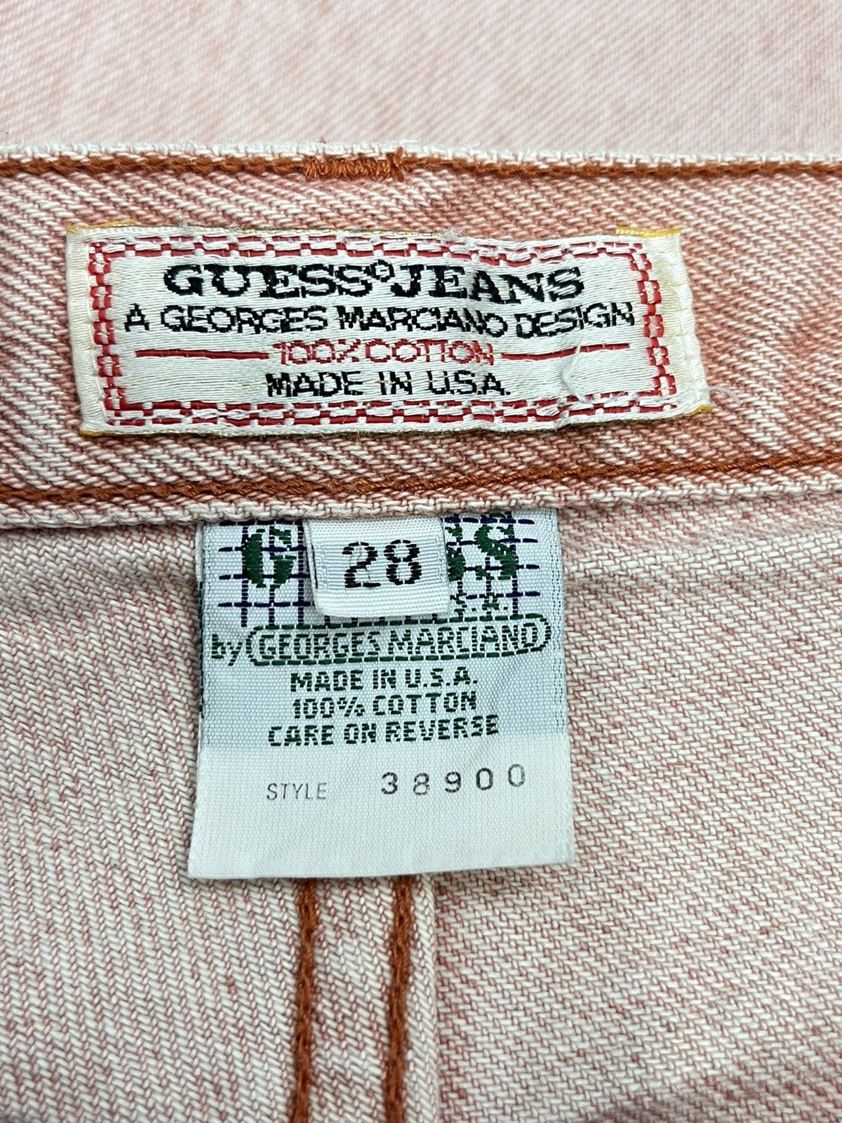 Georges Marciano 🔥VINTAGE GUESS By GEORGES MARCIANO High Waisted Shorts USA Size US 28 / EU 44 - 7 Thumbnail