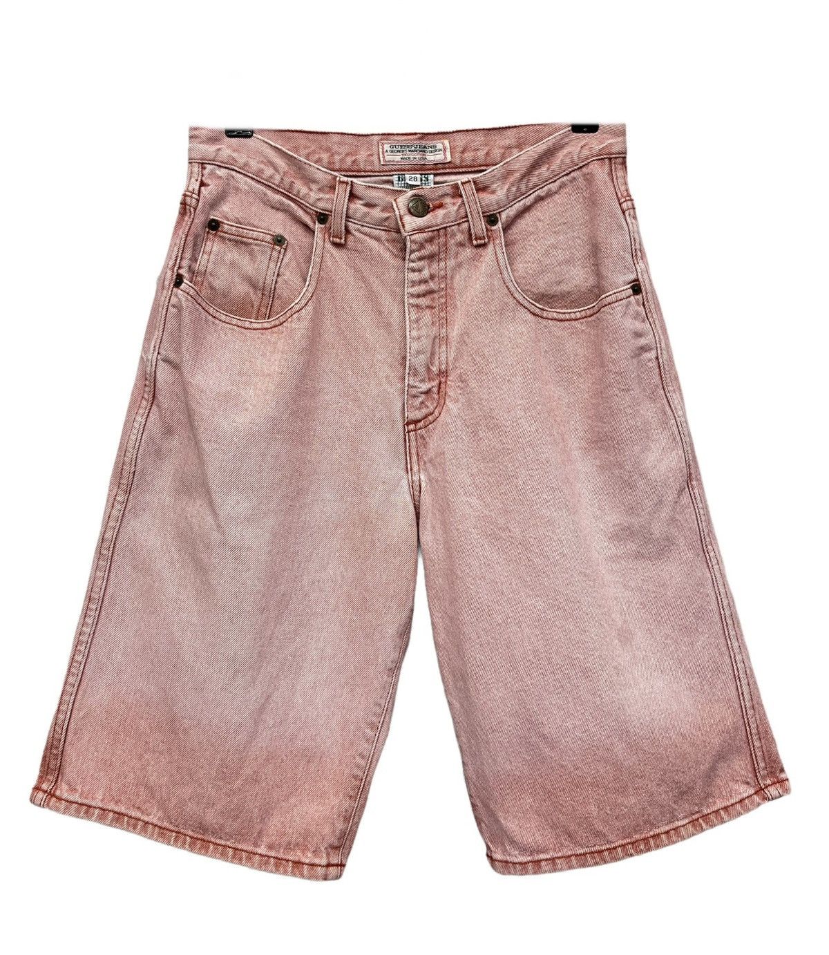 Georges Marciano 🔥VINTAGE GUESS By GEORGES MARCIANO High Waisted Shorts USA Size US 28 / EU 44 - 2 Thumbnail