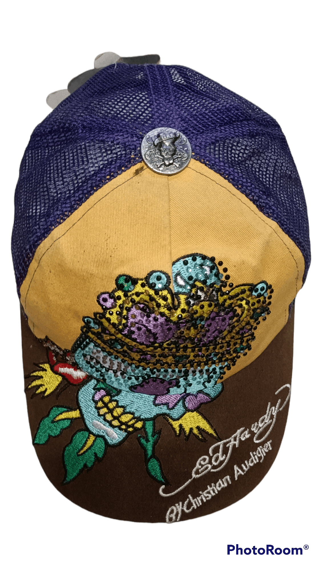 Christian Audigier Deadstock Christian Audigier x Ed Hardy Trucker Cap Size ONE SIZE - 5 Thumbnail