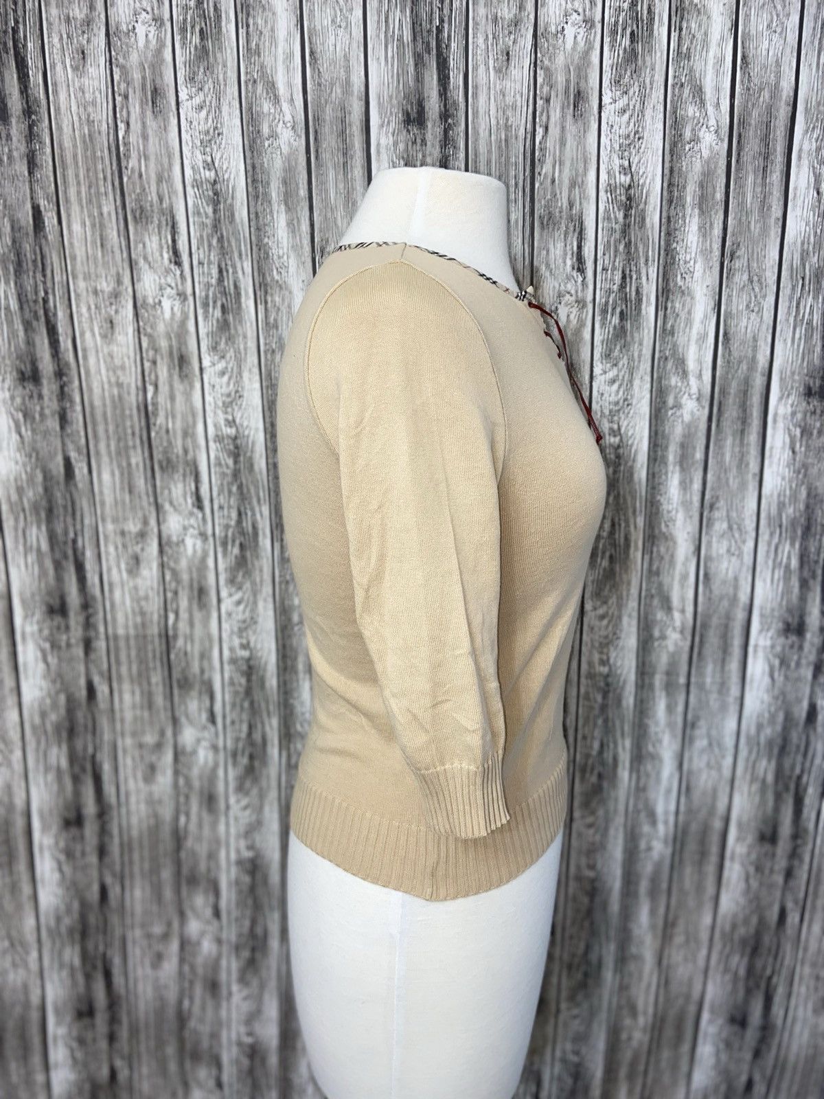 Burberry BURBERRY Blue Label Knitted Sweater Sz Asian M (US XS/S) Size US XS / EU 42 / 0 - 6 Thumbnail