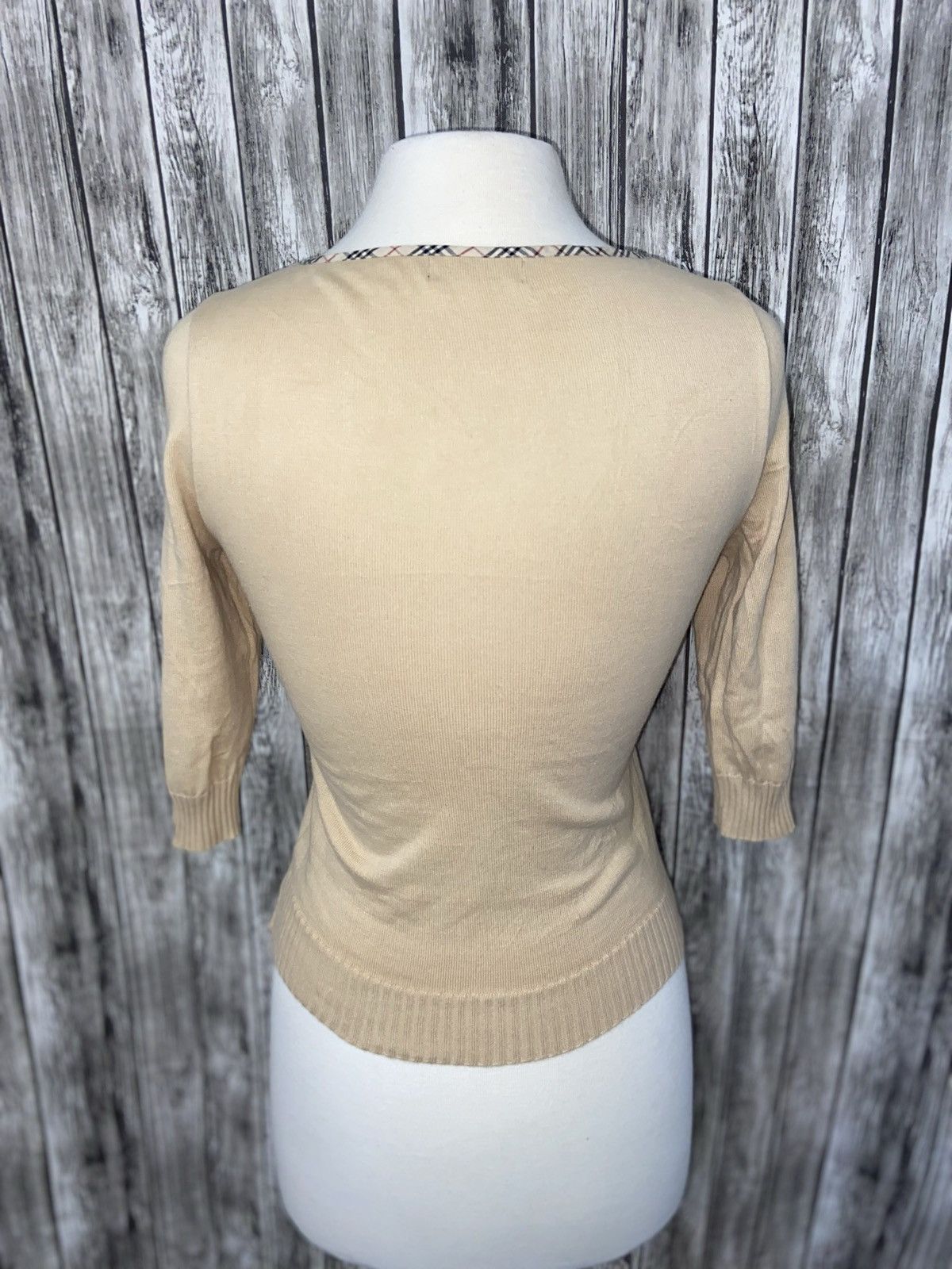 Burberry BURBERRY Blue Label Knitted Sweater Sz Asian M (US XS/S) Size US XS / EU 42 / 0 - 5 Thumbnail