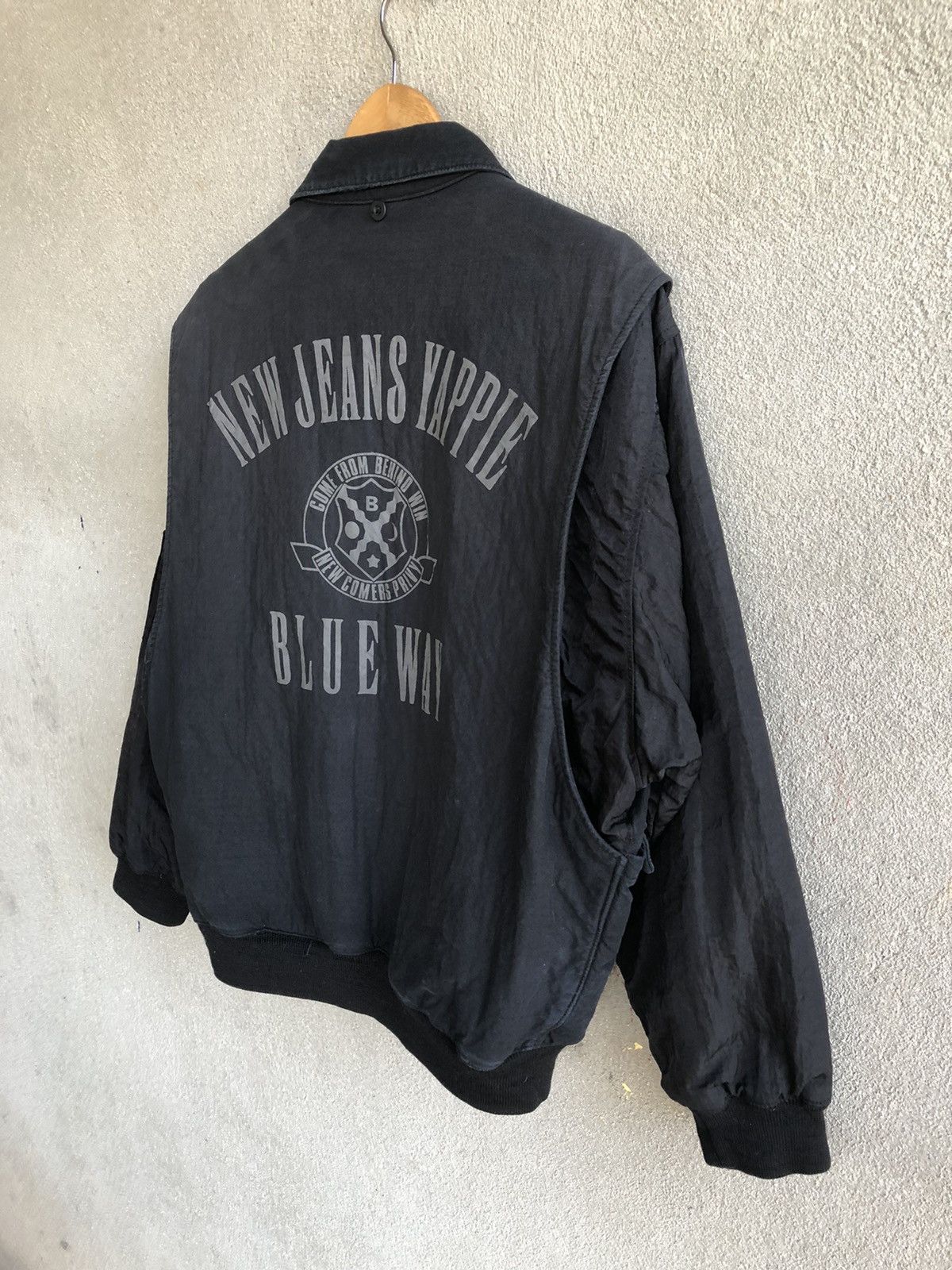 Japanese Brand Vintage BLUEWAY bomber jacket Size US L / EU 52-54 / 3 - 4 Thumbnail