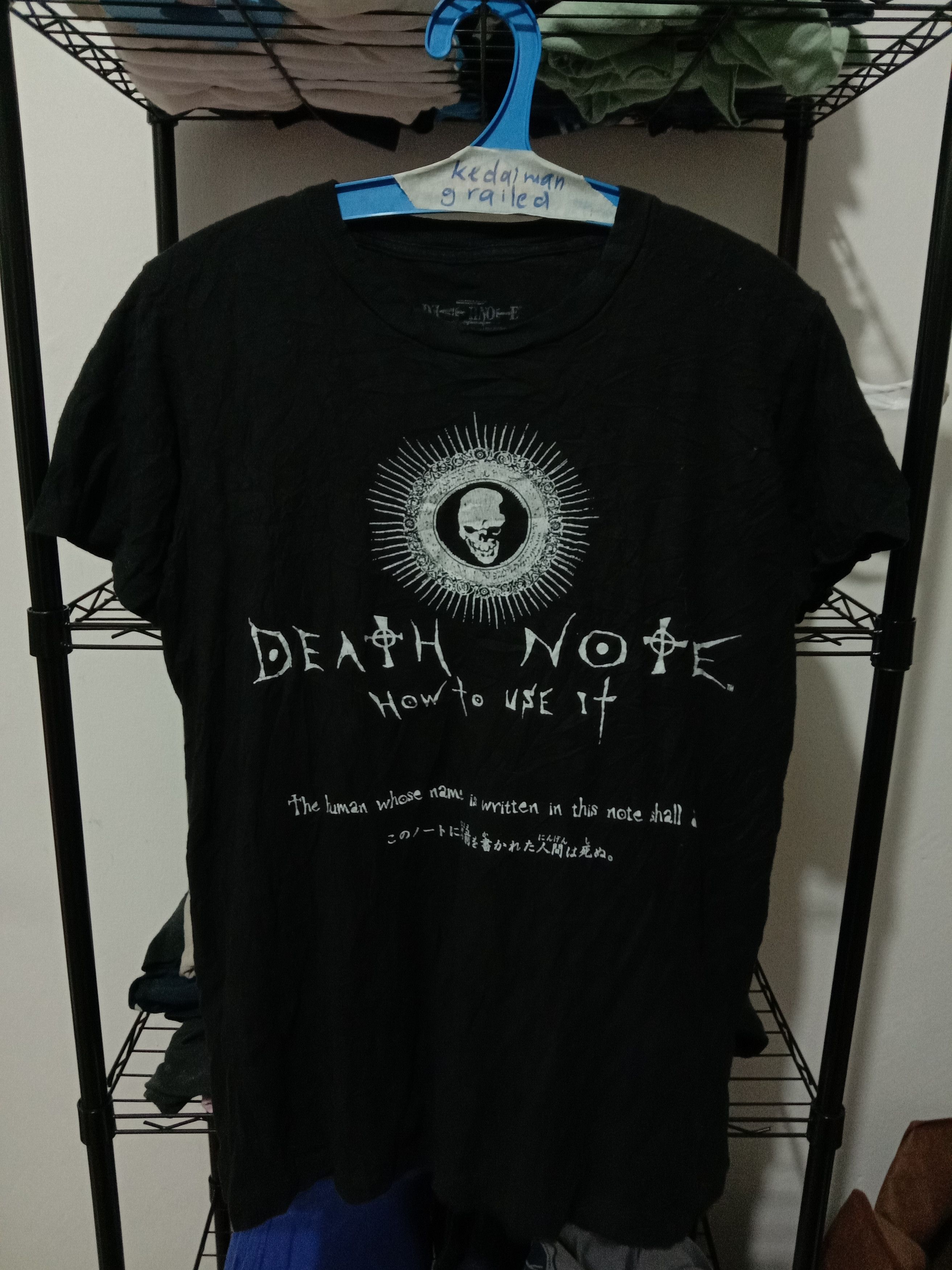 Anime × Vintage Vintage Japanese Anime Death Note Tee Size US S / EU 44-46 / 1 - 1 Thumbnail