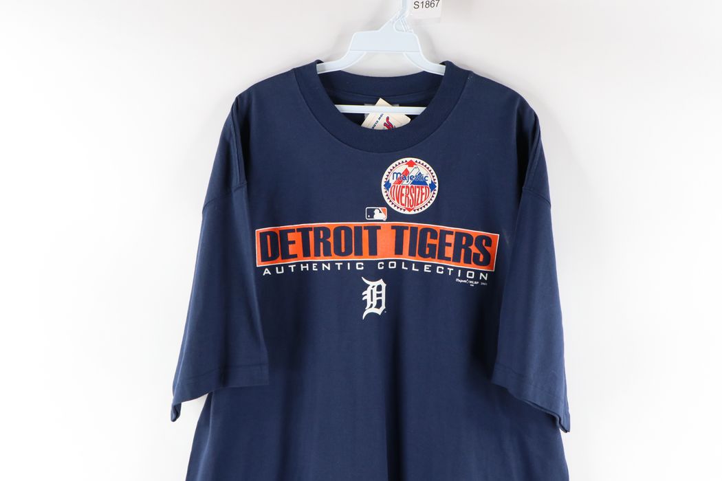 American Vintage, Shirts, Vintage Detroit Tigers Majestic Vneck Jersey