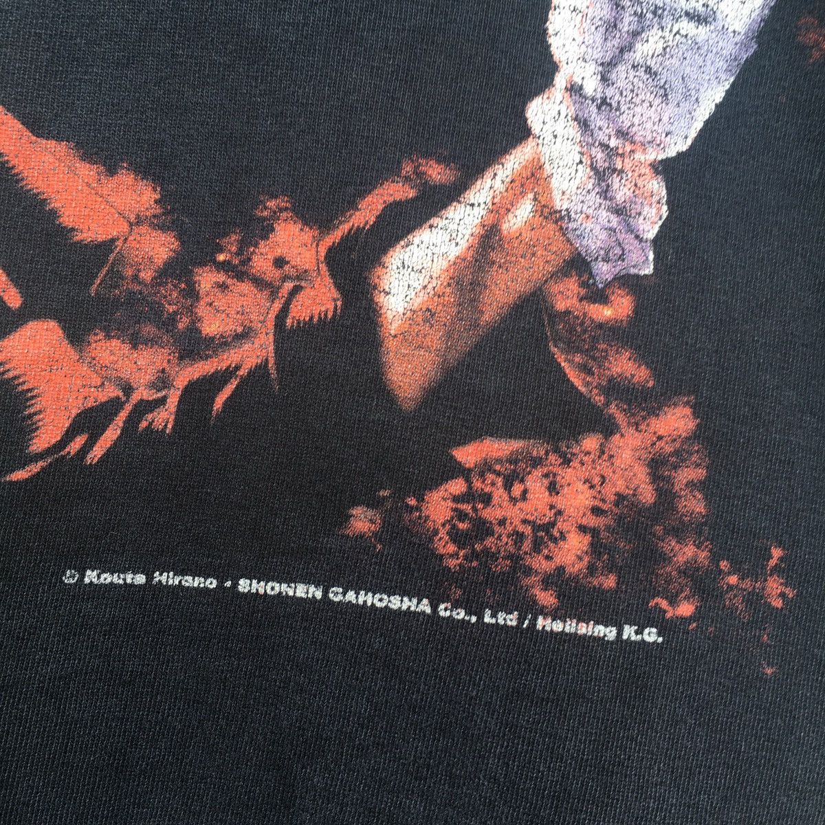 Cartoon Network × Vintage Rare!! Vintage Anime Hellsing Vampire Alucard Tshirt Size US M / EU 48-50 / 2 - 6 Thumbnail