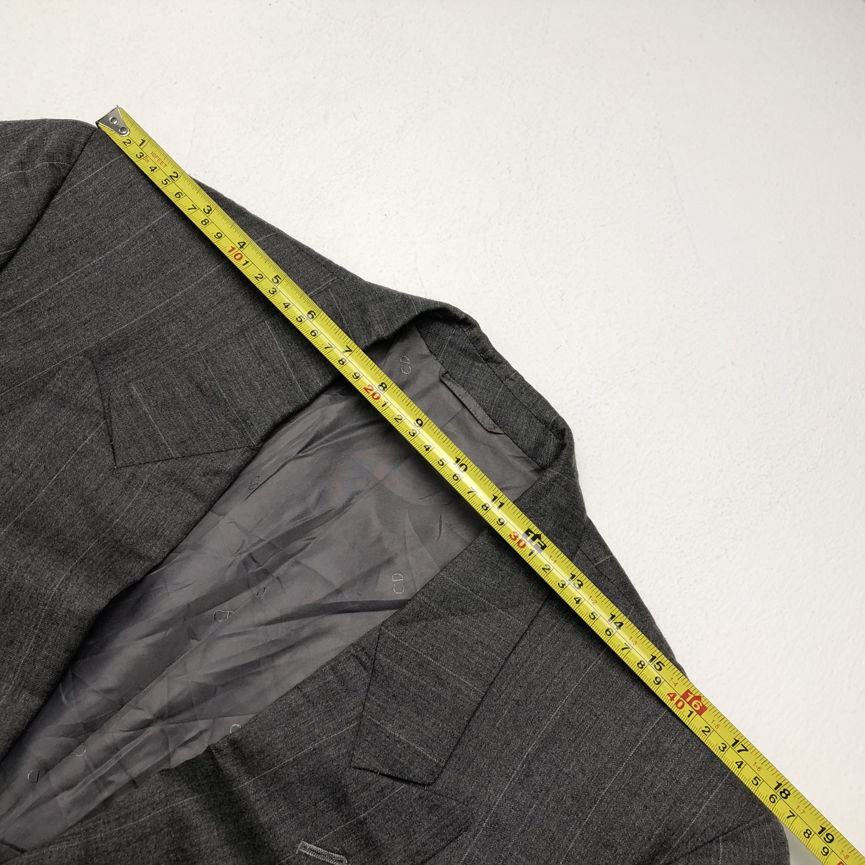 Christian Dior Monsieur Vintage Christian Dior Striped Blazer Coat Size US M / EU 48-50 / 2 - 4 Thumbnail