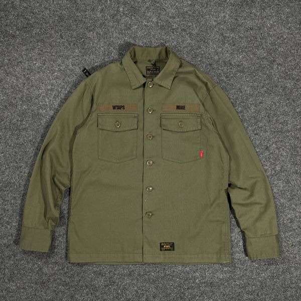 Wtaps WTAPS BUDS LS SHIRT.COPO.SERGE 2016 EX32 COLLECTION | Grailed