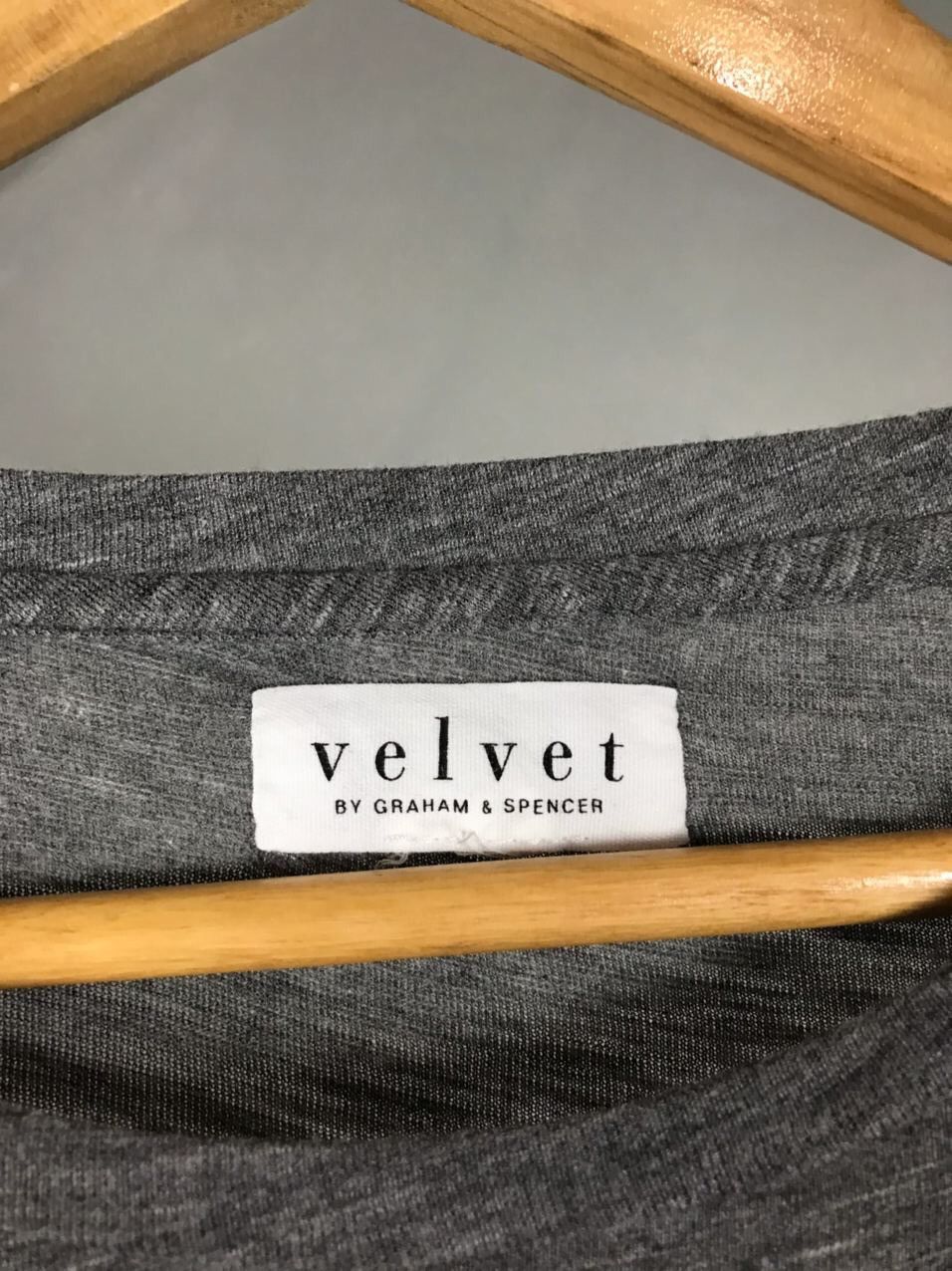 Designer Velvet By Graham & Light Gray Longsleeve Size US XS / EU 42 / 0 - 3 Thumbnail