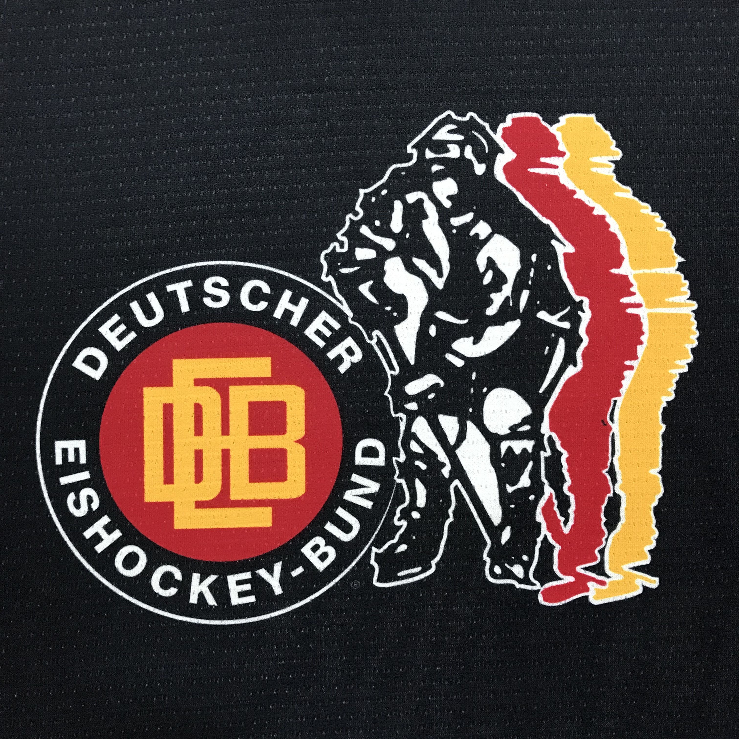 NHL × Nike × Vintage NIKE Germany Hockey 1996 Deutscher Eishockey-Bund Jersey Size US S / EU 44-46 / 1 - 5 Thumbnail