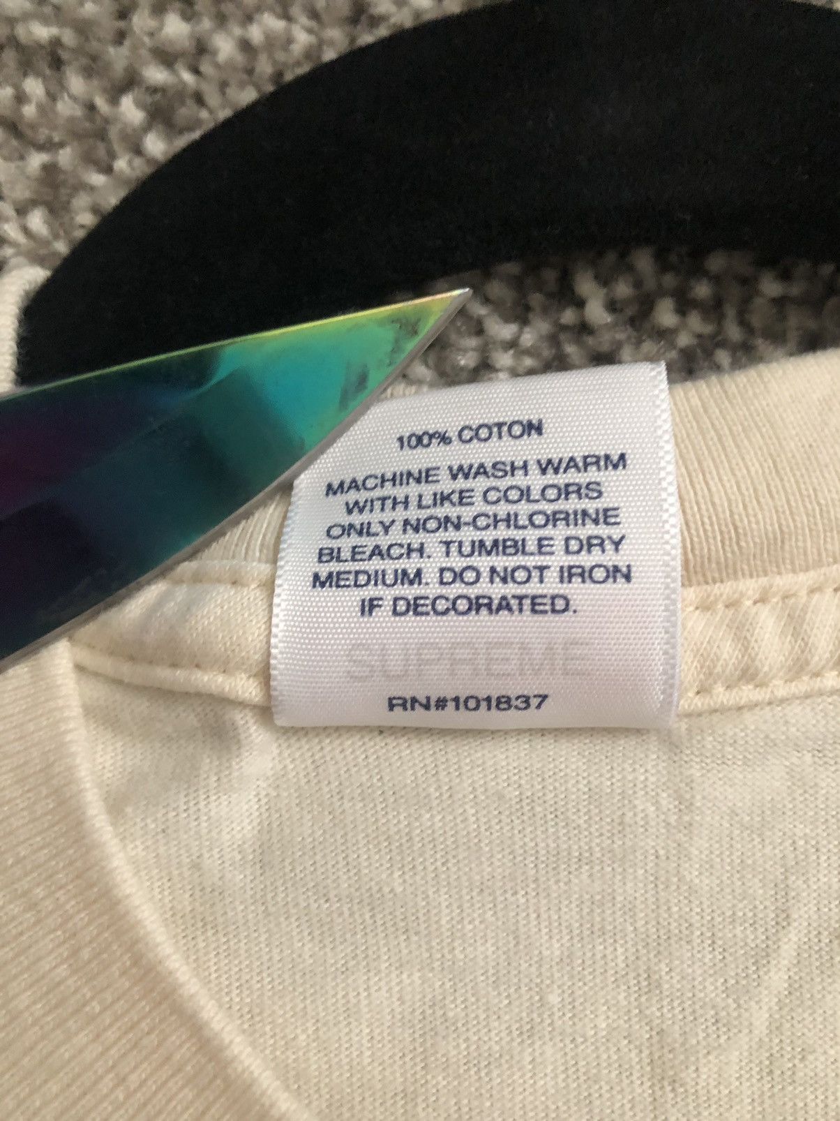 Supreme Supreme Fuck You Shirt (M) Size US M / EU 48-50 / 2 - 4 Thumbnail