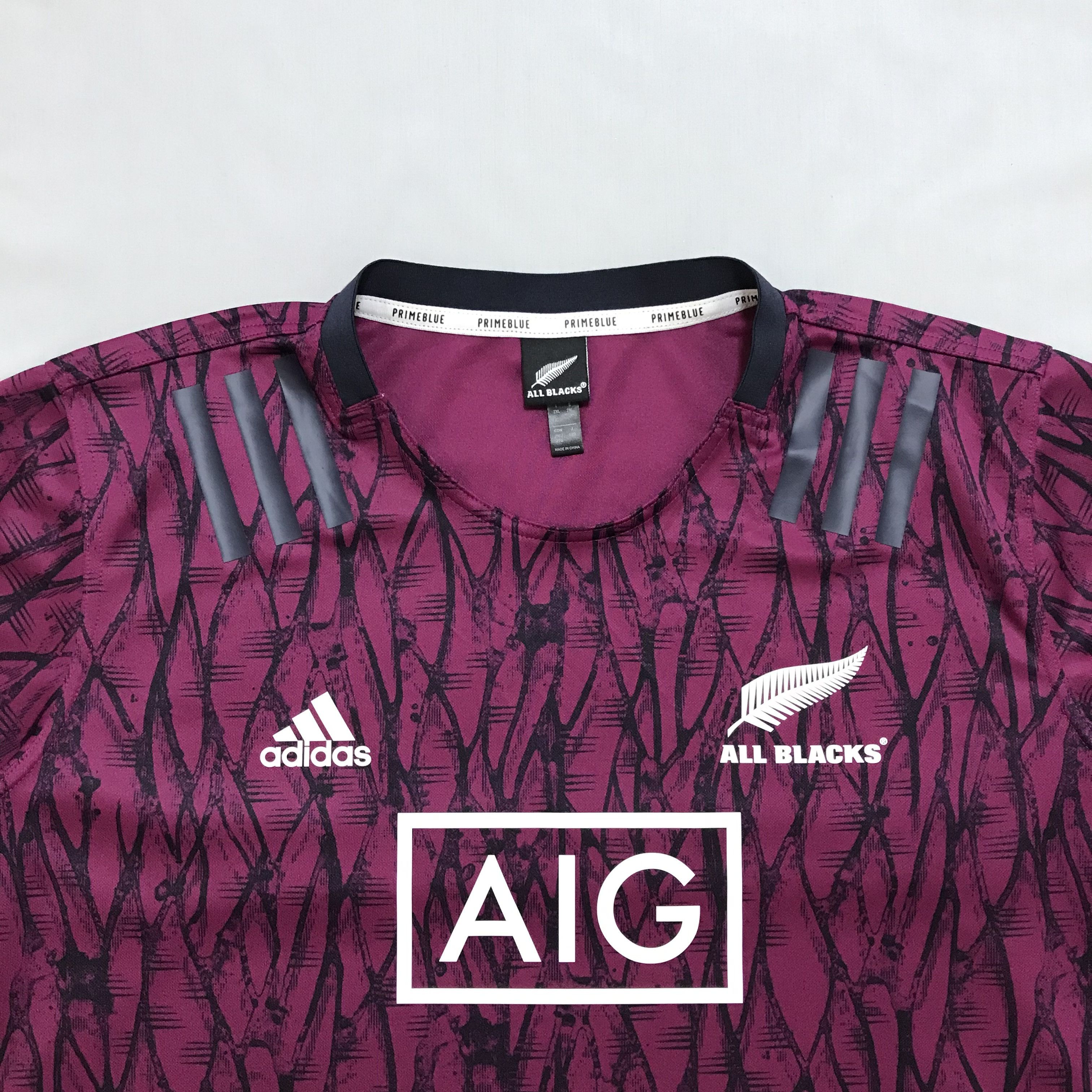 All Blacks ADIDAS ALL BLACKS Primeblue Training Jersey Rugby Zealand Size US XXL / EU 58 / 5 - 3 Thumbnail