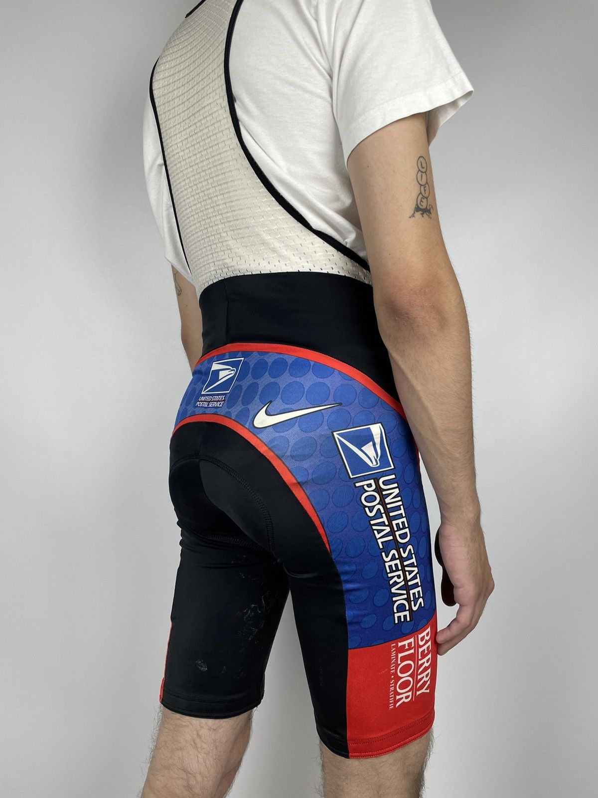 Nike Vintage Nike United States Post Office Cycling Bib Shorts Grailed