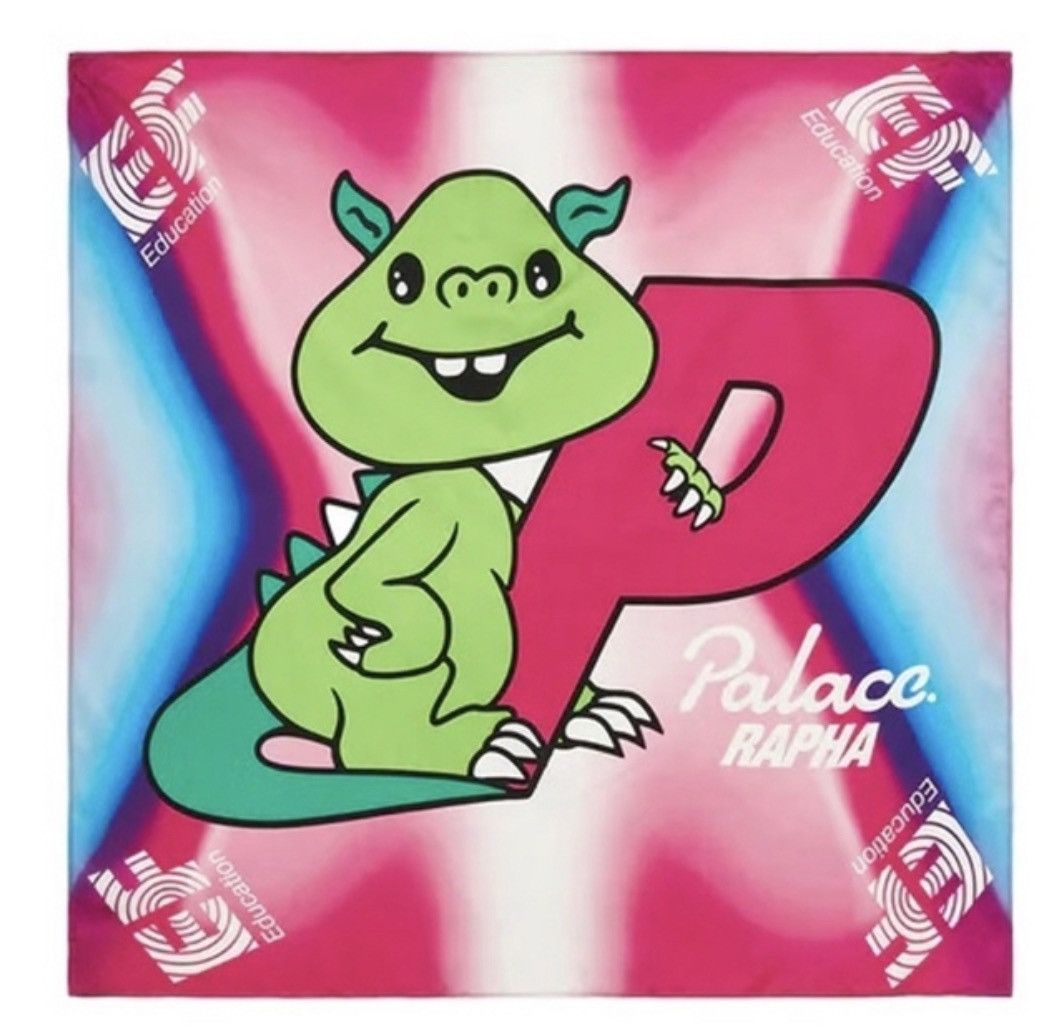 Palace × Rapha Palace x EF Education First Satin Silk Scarf Size ONE SIZE - 1 Thumbnail